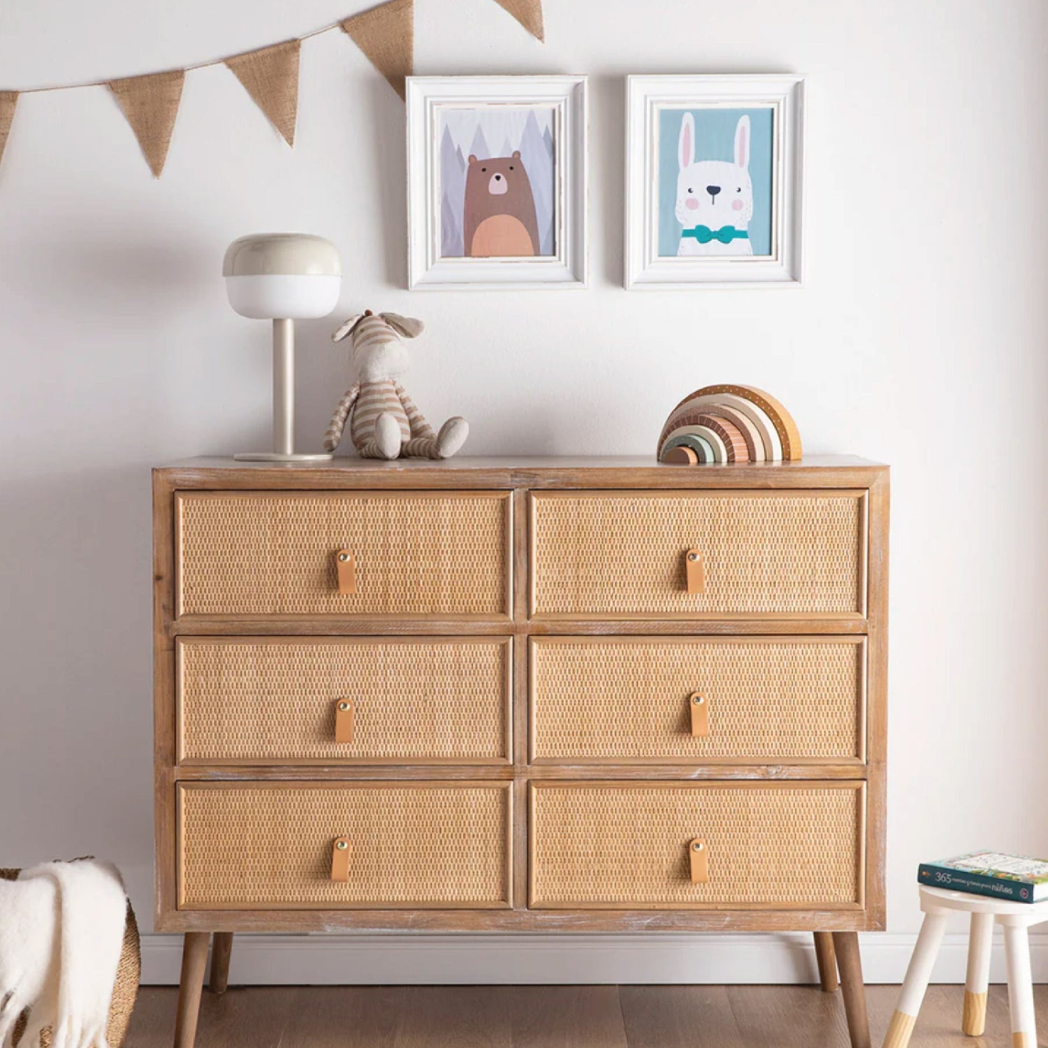 La organización perfecta para una habitación infantil