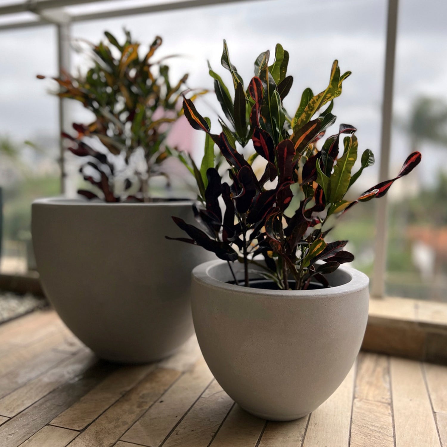 Macetero Tantauco 53 Crema - Form Design