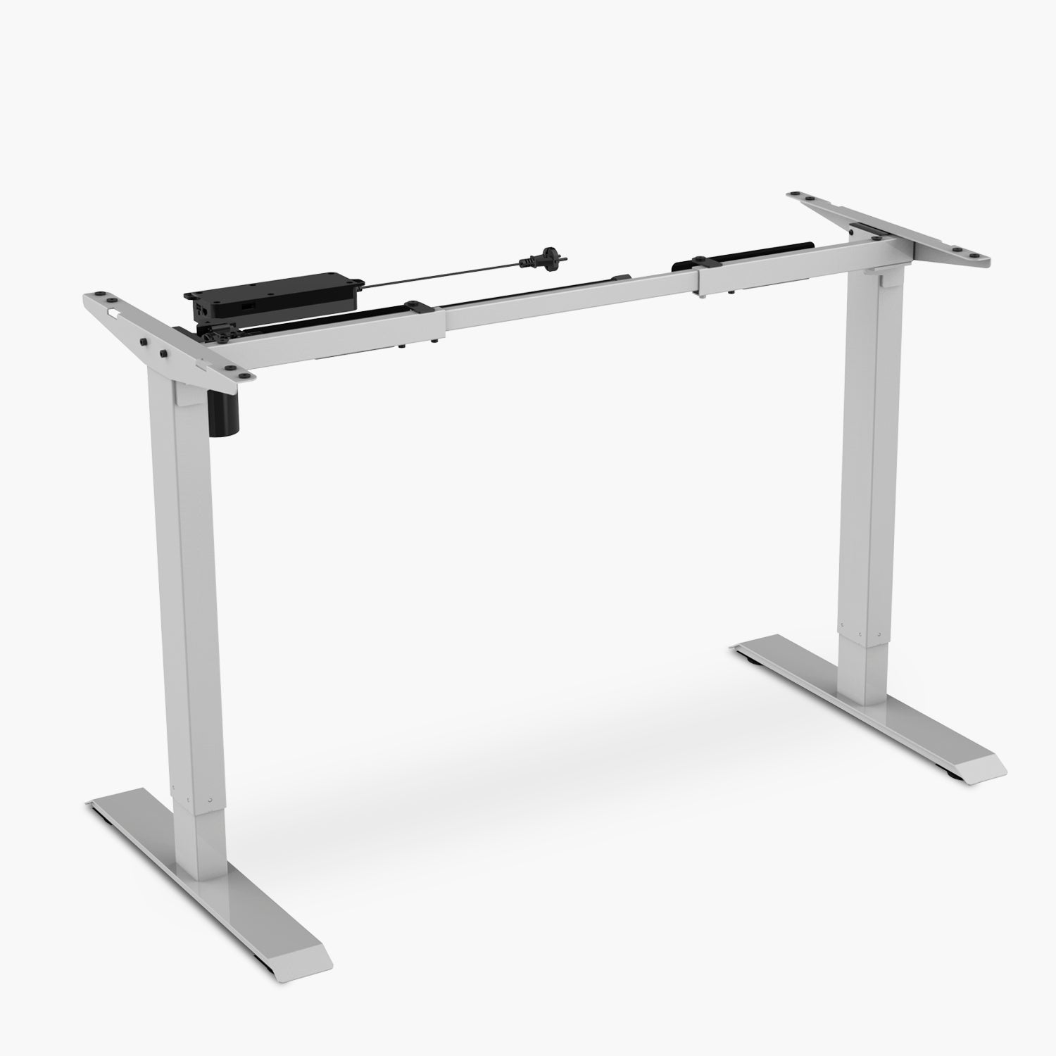 Base Acero Cosmo 120-160 Eléctrico Blanco - Form Design