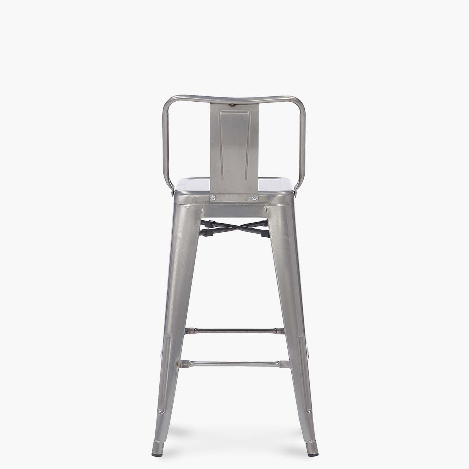 Taburete Medio 67 Tolix c/resp Metal - Form Design