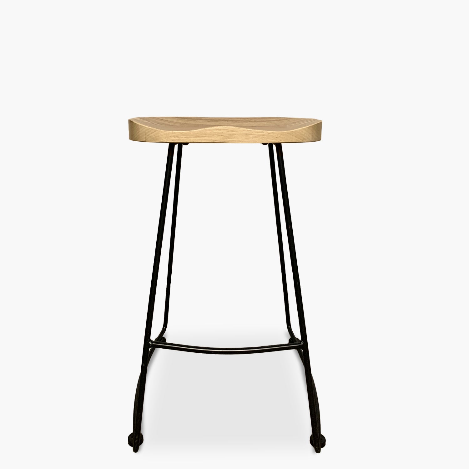 Taburete Medio 66 Madera City Natural - Form Design