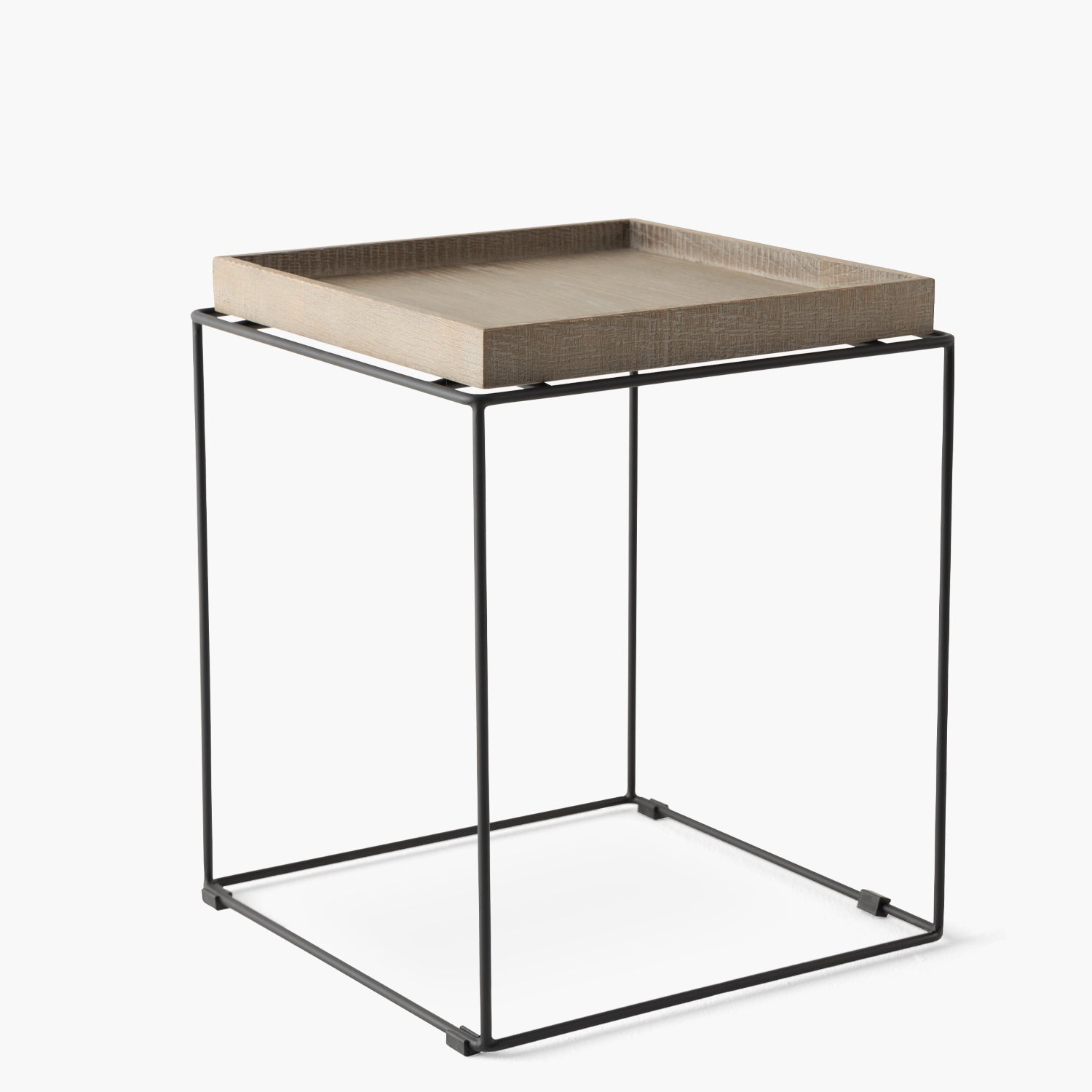 Mesa Lateral Danubio Roble Envejecido - Form Design