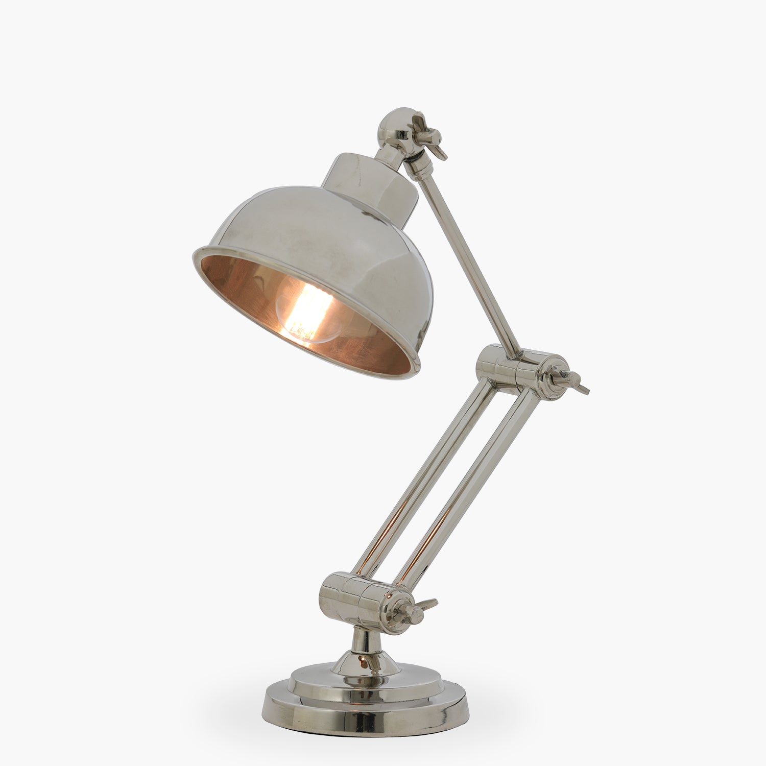 Lámpara De mesa Jefferson Niquel