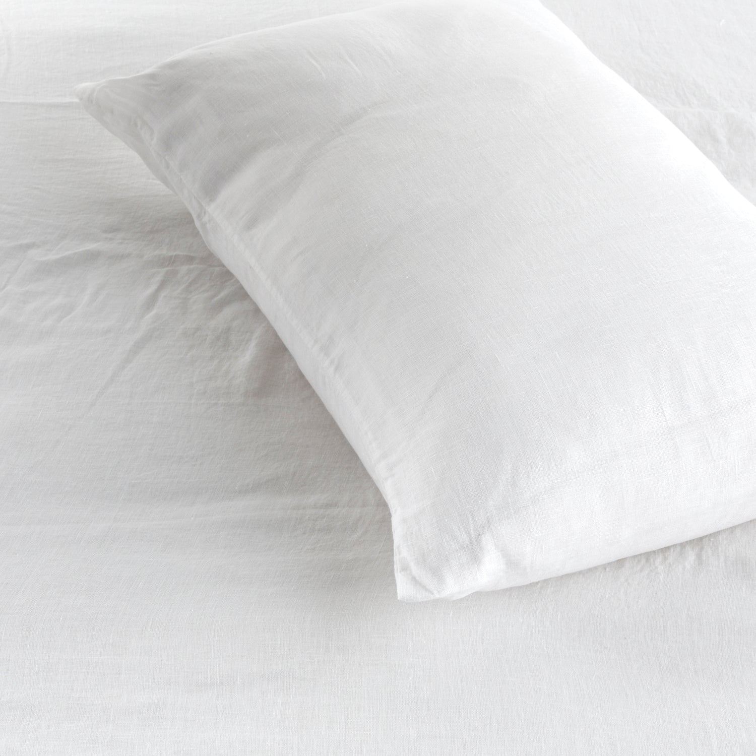 Funda Plumón 100% Lino Portofino 2 Plazas Blanco - Form Design