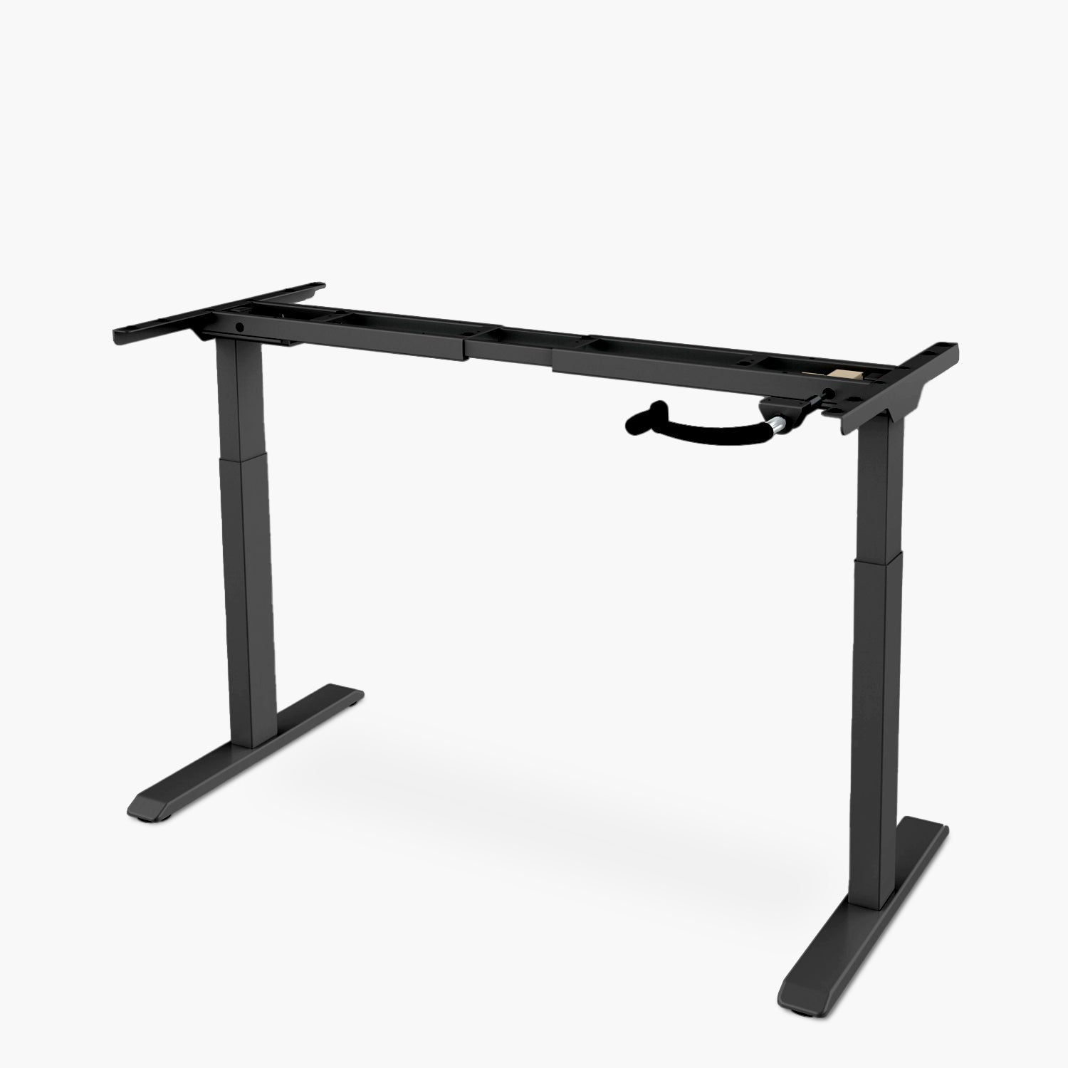 Base Acero Cosmo 120-200 Manual Negro - Form Design