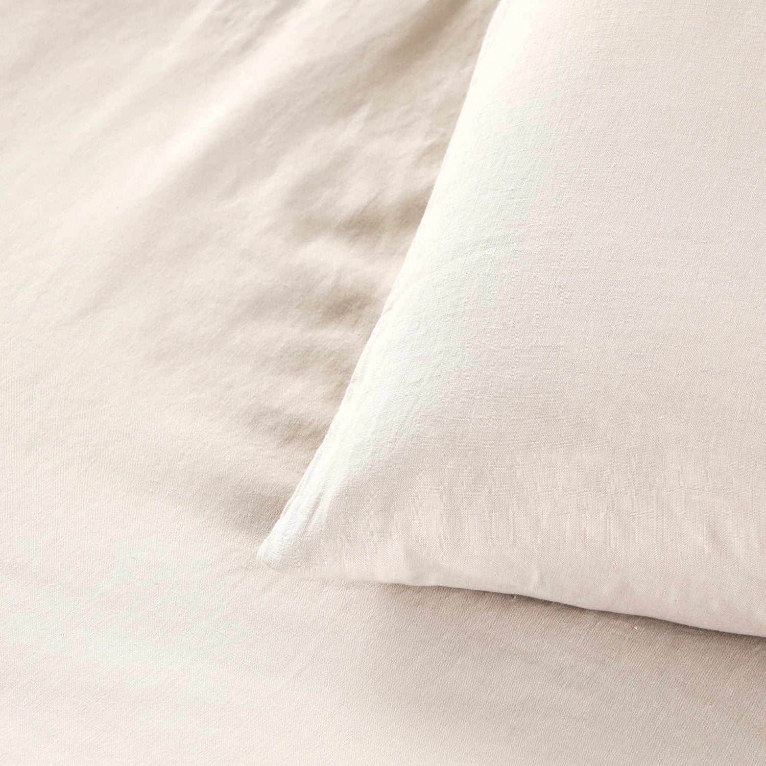 Funda Plumón 100% Lino Portofino 2 Plazas Natural - Form Design