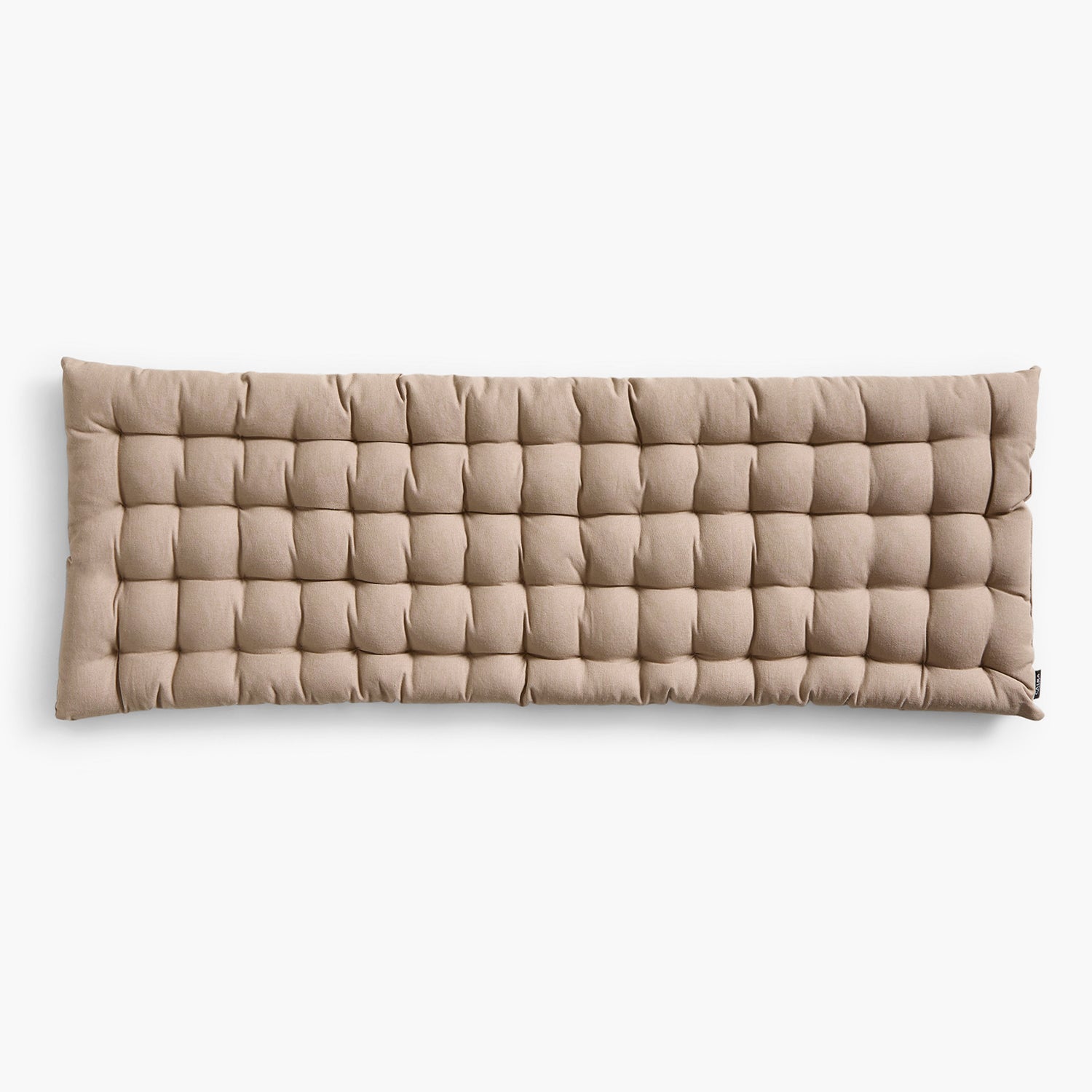 Cojin Banqueta Algodón Gavema 120x40 Piedra - Form Design