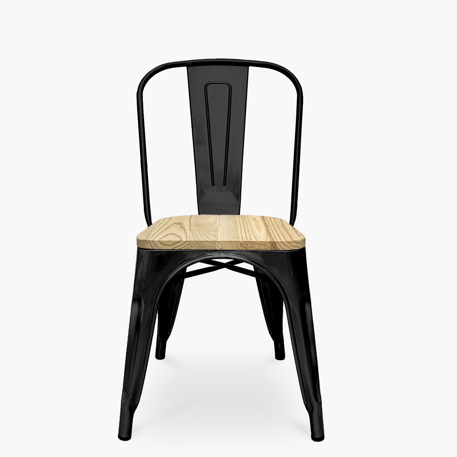 Silla Tolix Madera Negro - Form Design