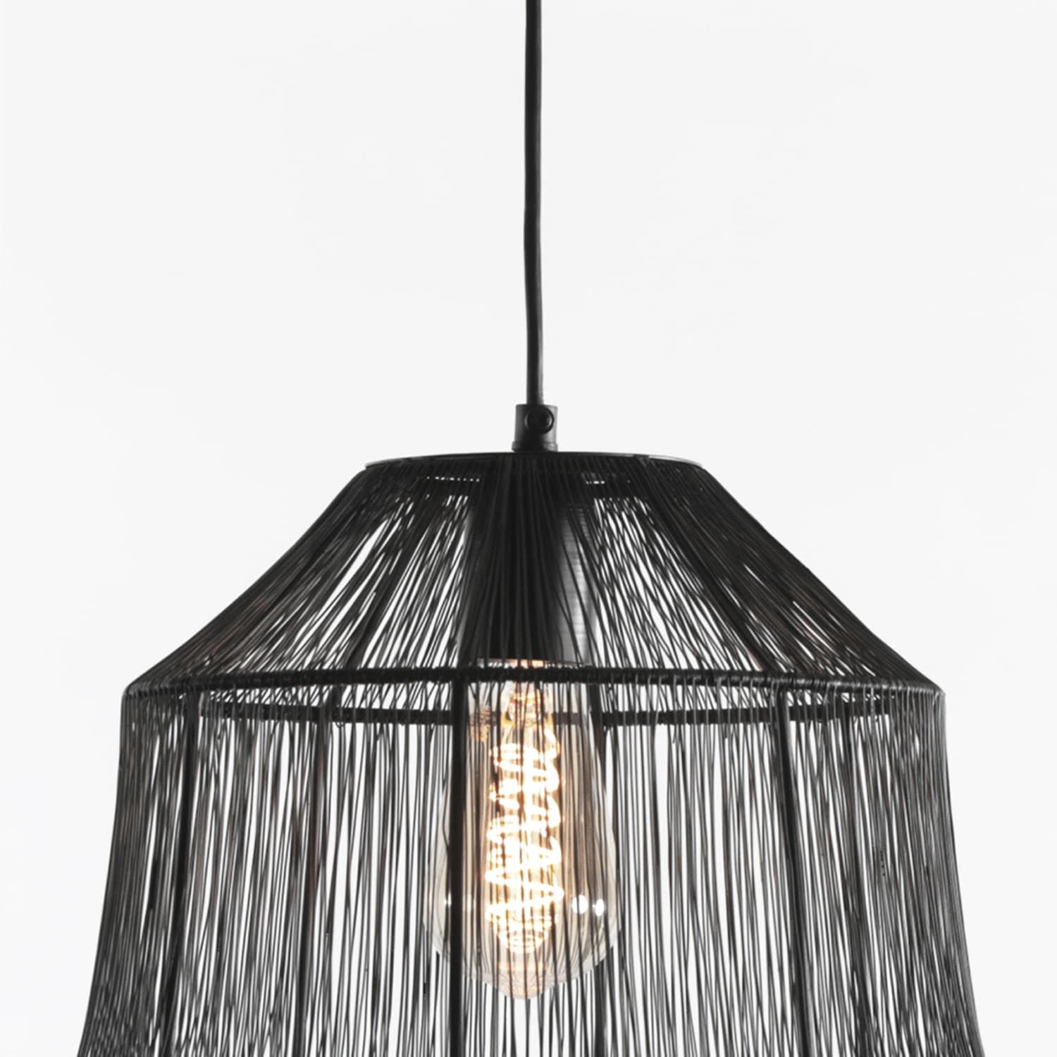 Lámpara de Colgar Chennai L Negro - Form Design