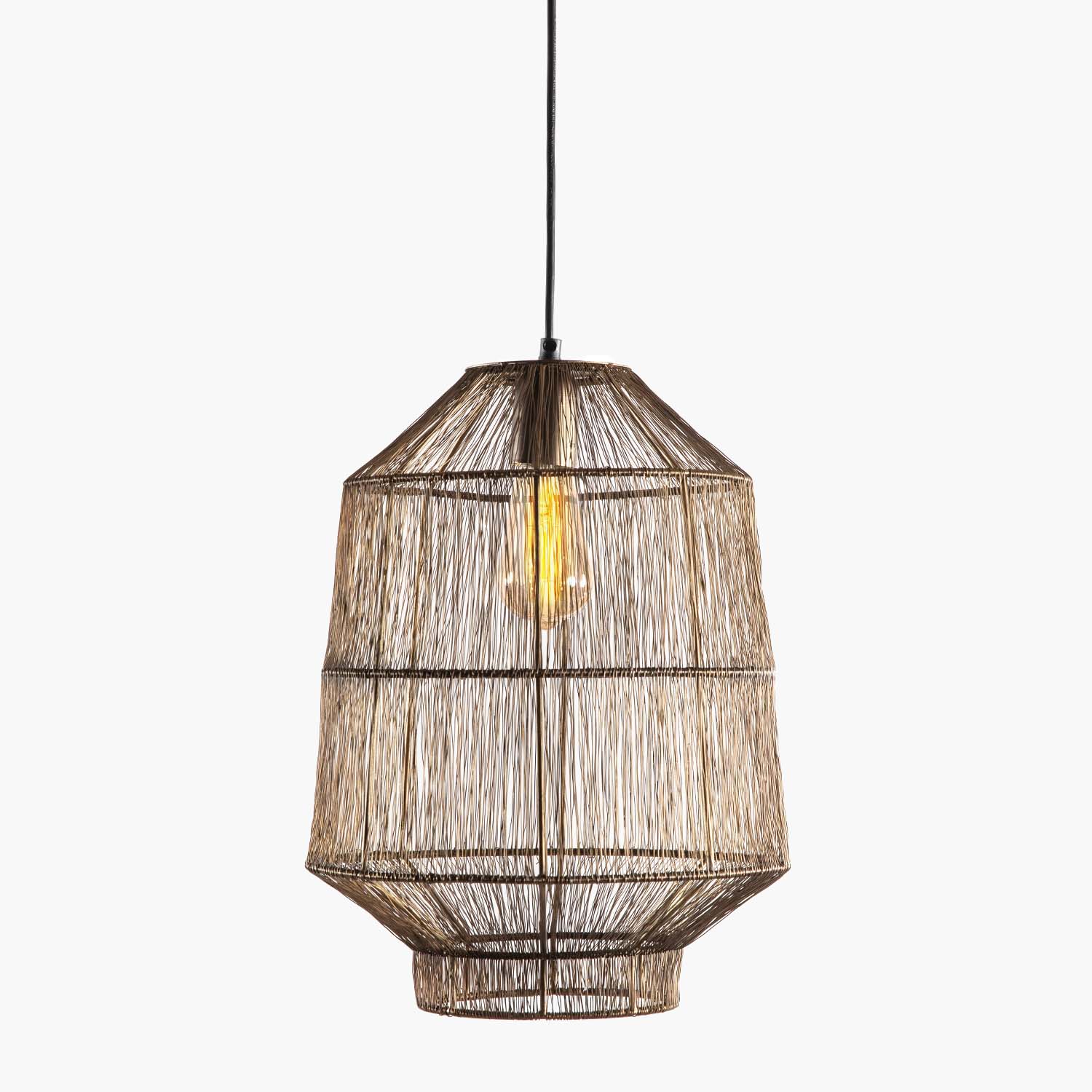 Lámpara de Colgar Chennai M Bronce - Form Design