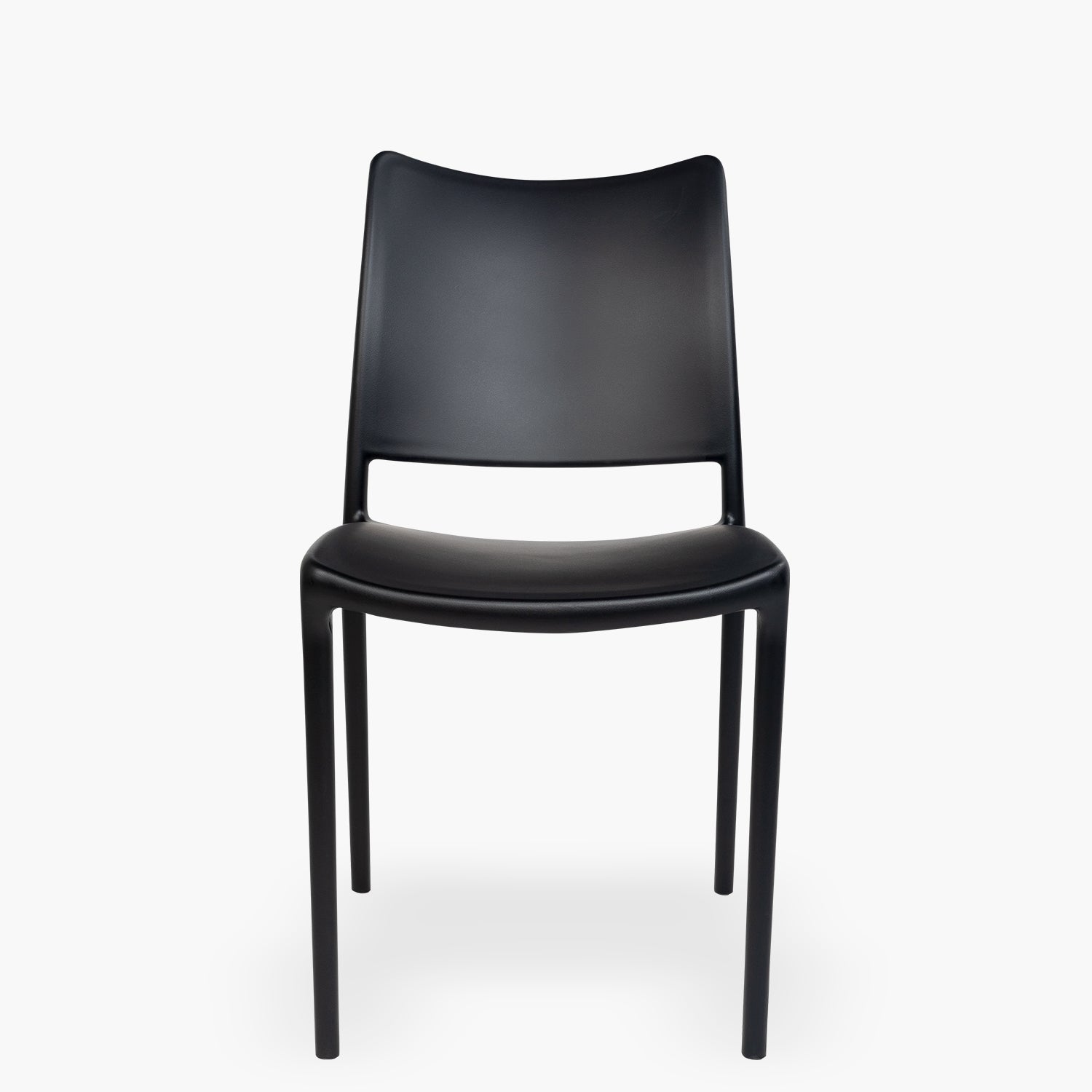 Silla plastico para exterior Todi Negro - Form Design