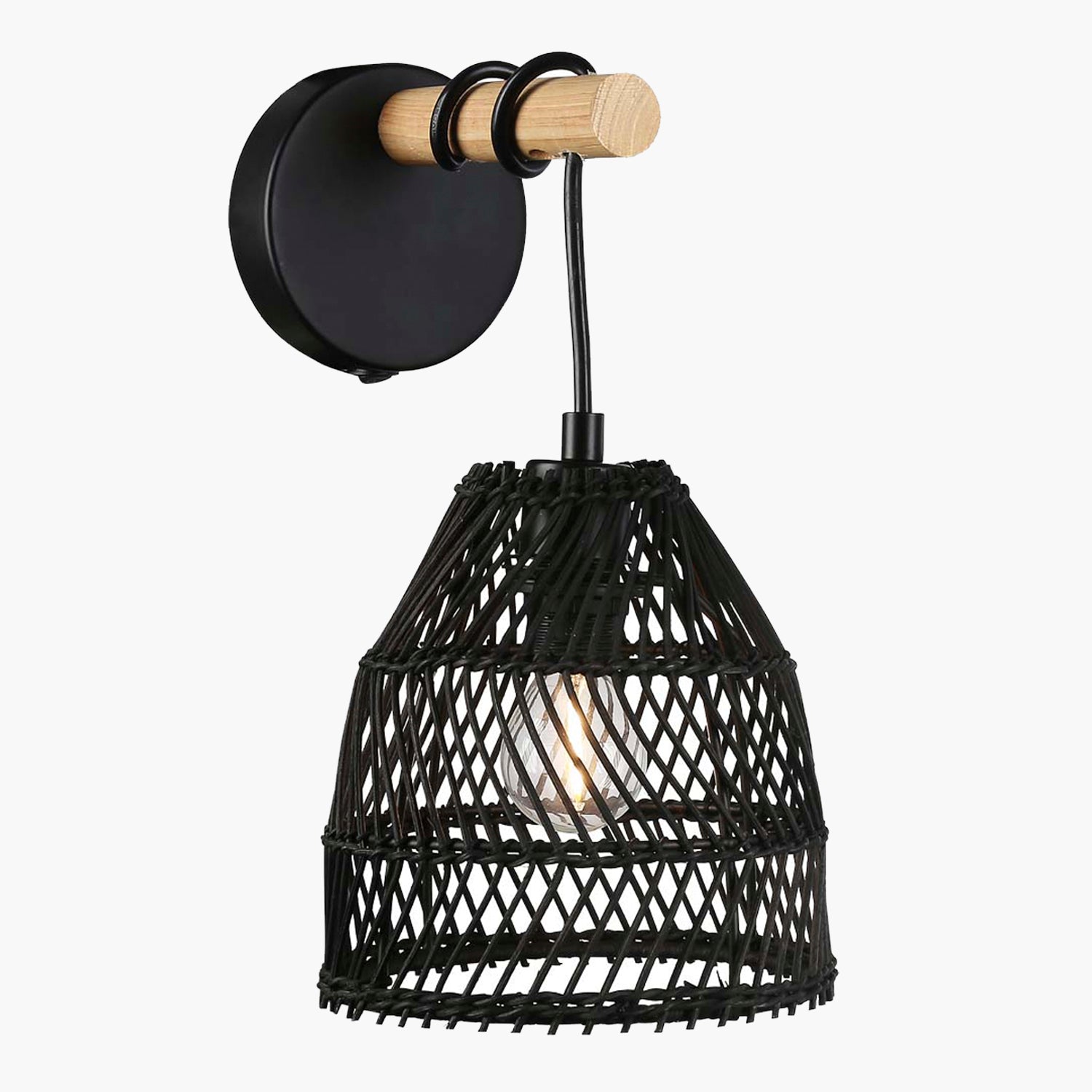 Lámpara de Pared Sarah Negro - Form Design