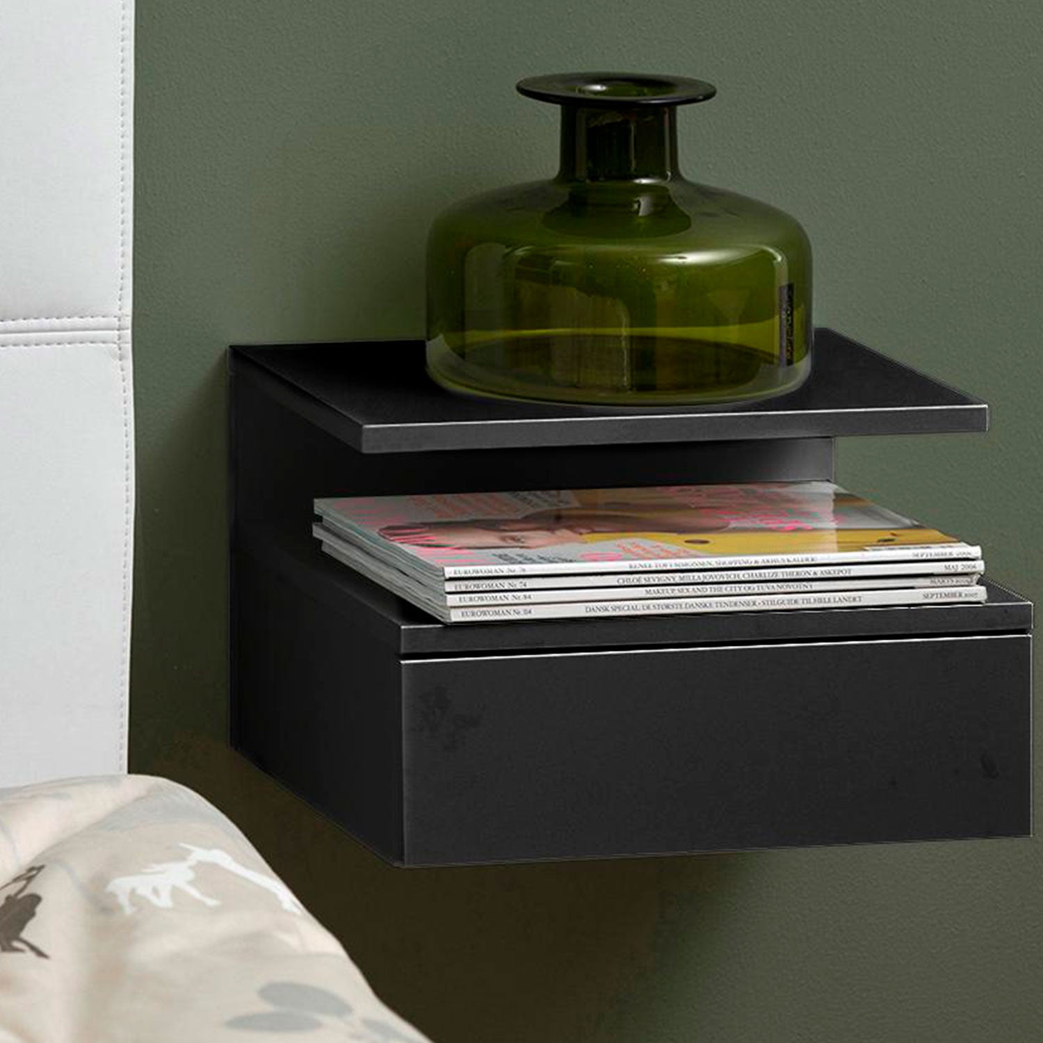 Velador Ashlan Negro - Form Design