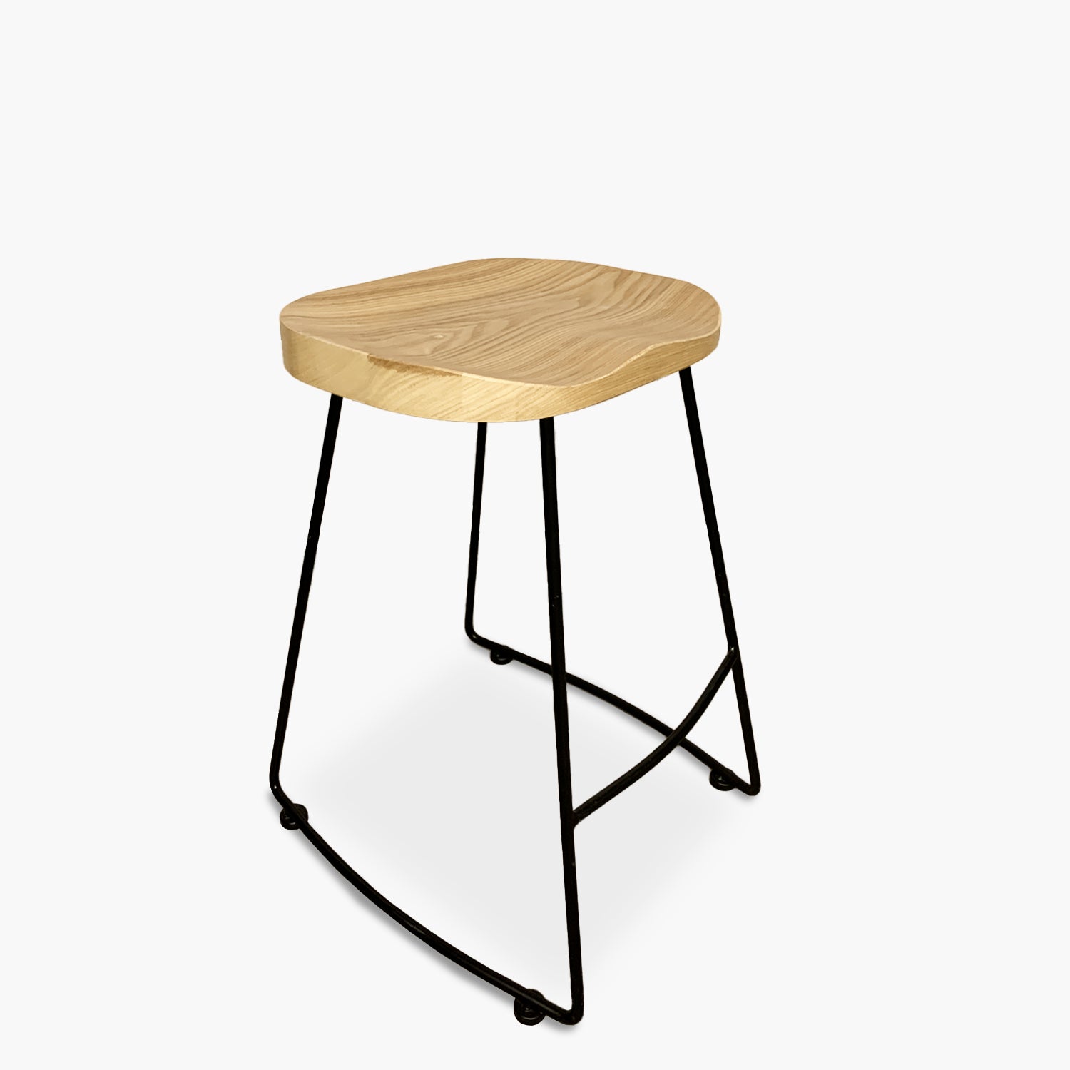 Taburete Medio 66 Madera City Natural - Form Design