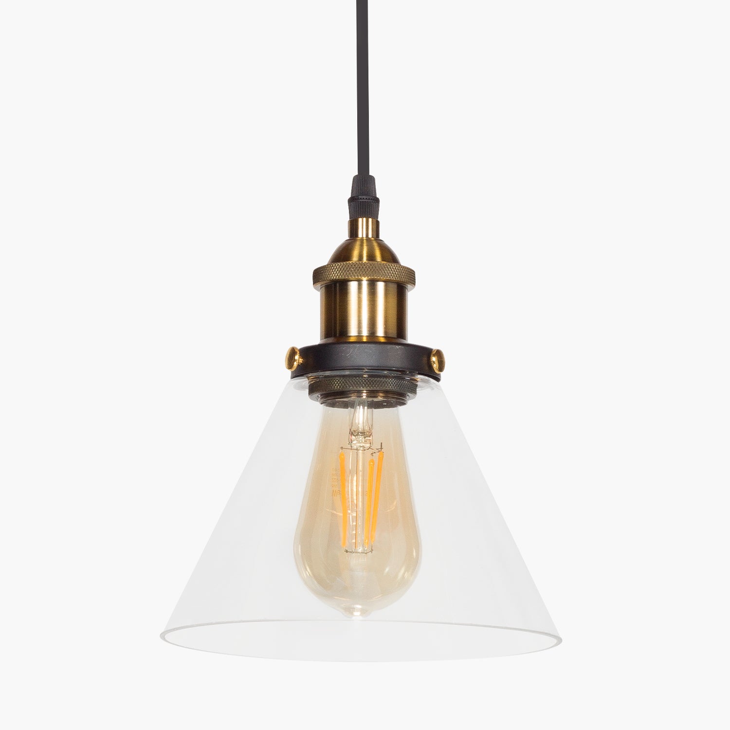 Lámpara de Colgar Retro Vidrio - Form Design