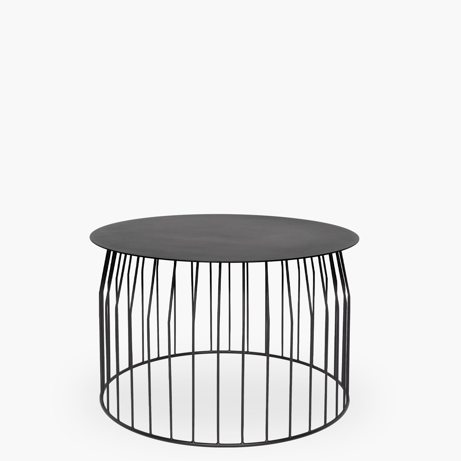 Mesa de Centro Wire DIAM 60 Negro - Form Design