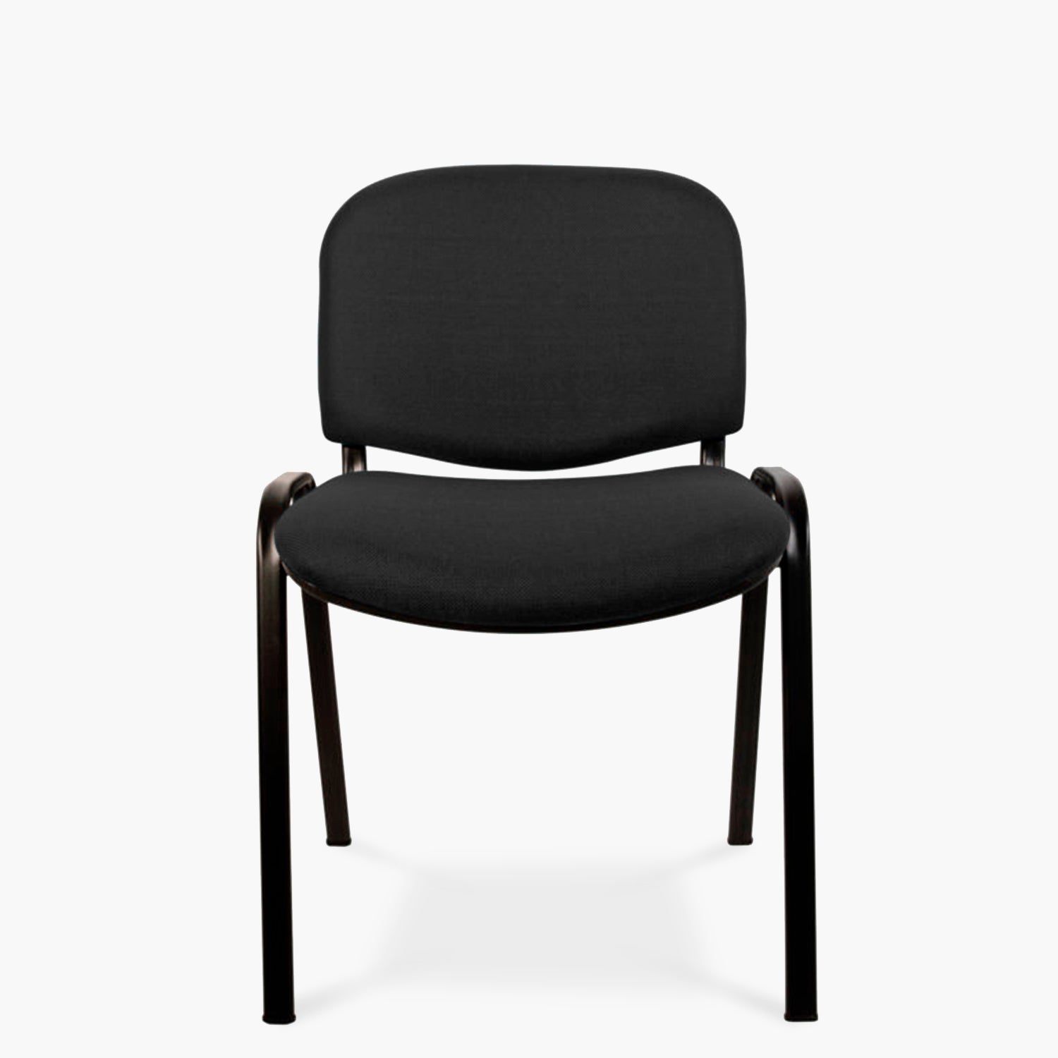Silla Visita ISO Tapiz Negro - Form Design