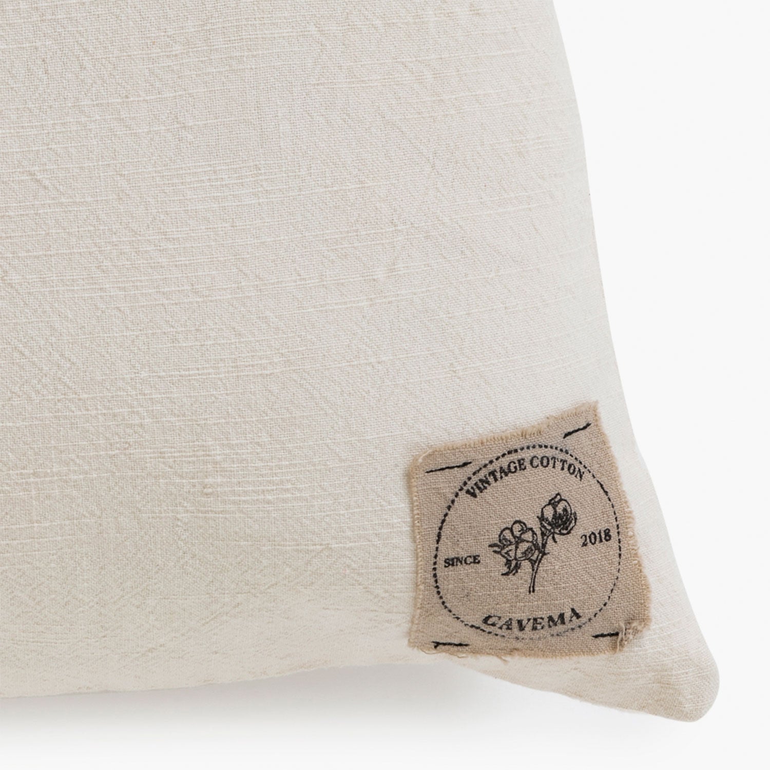 Funda Cojin Algodon Gavema 45x45 Crudo - Form Design