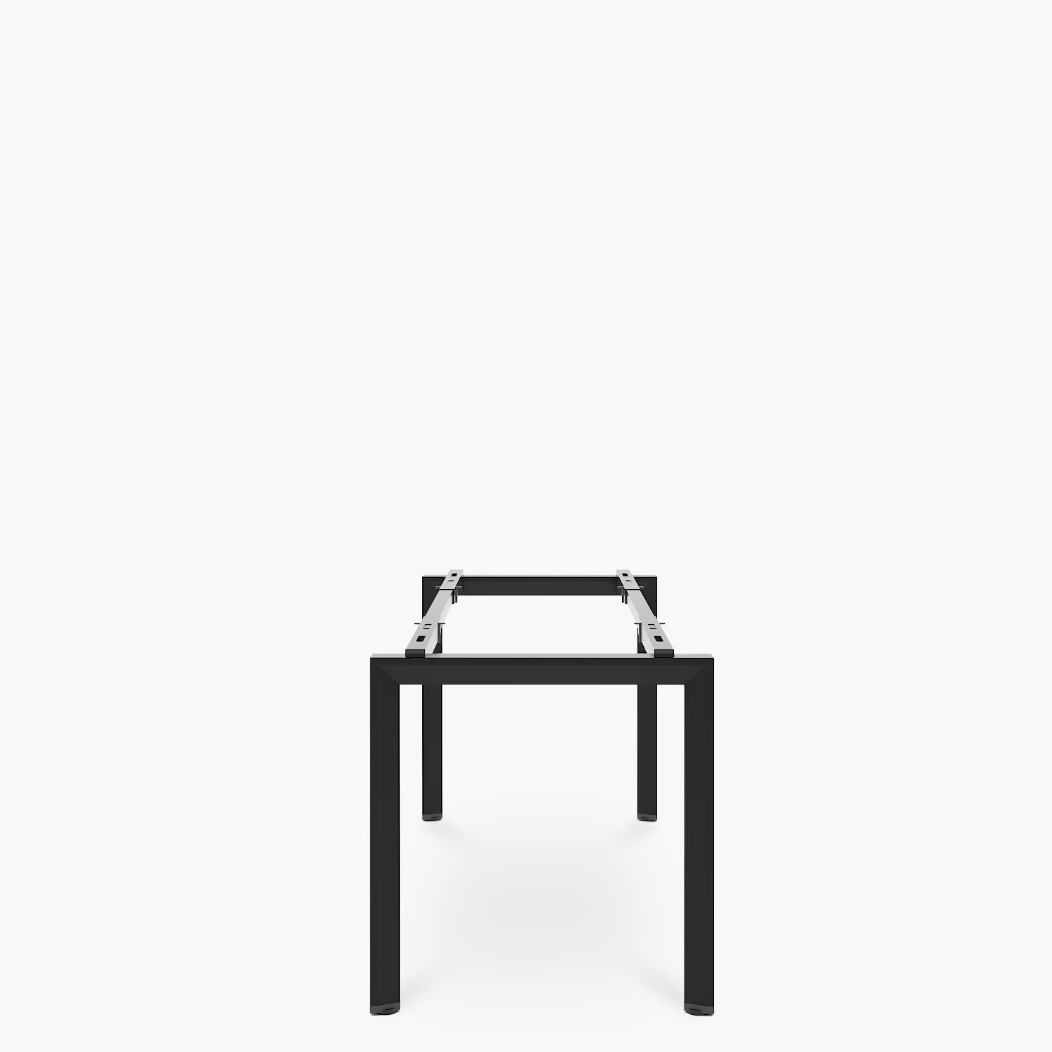 Base de Escritorio Neo Extensible 140 - 200 x 70 Negro - Form Design