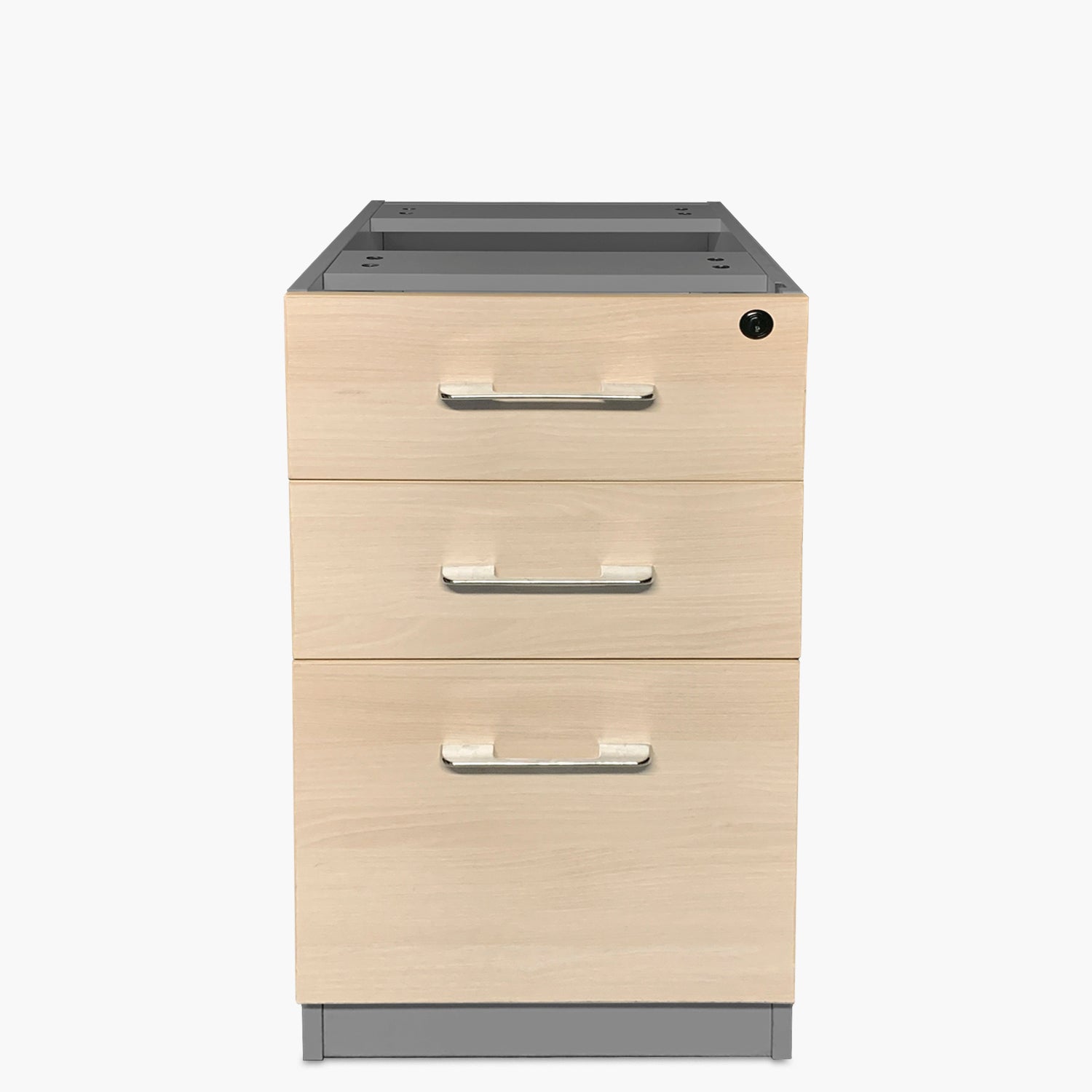 Cajonera Melamina Pedestal Natura/Gris - Form Design