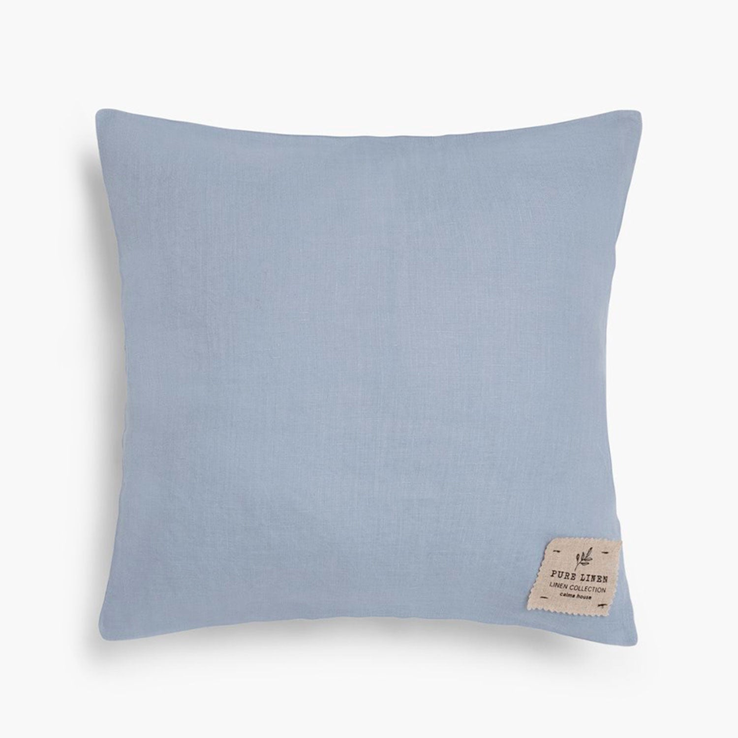 Funda Cojin Lino 45x45 Celeste - Form Design