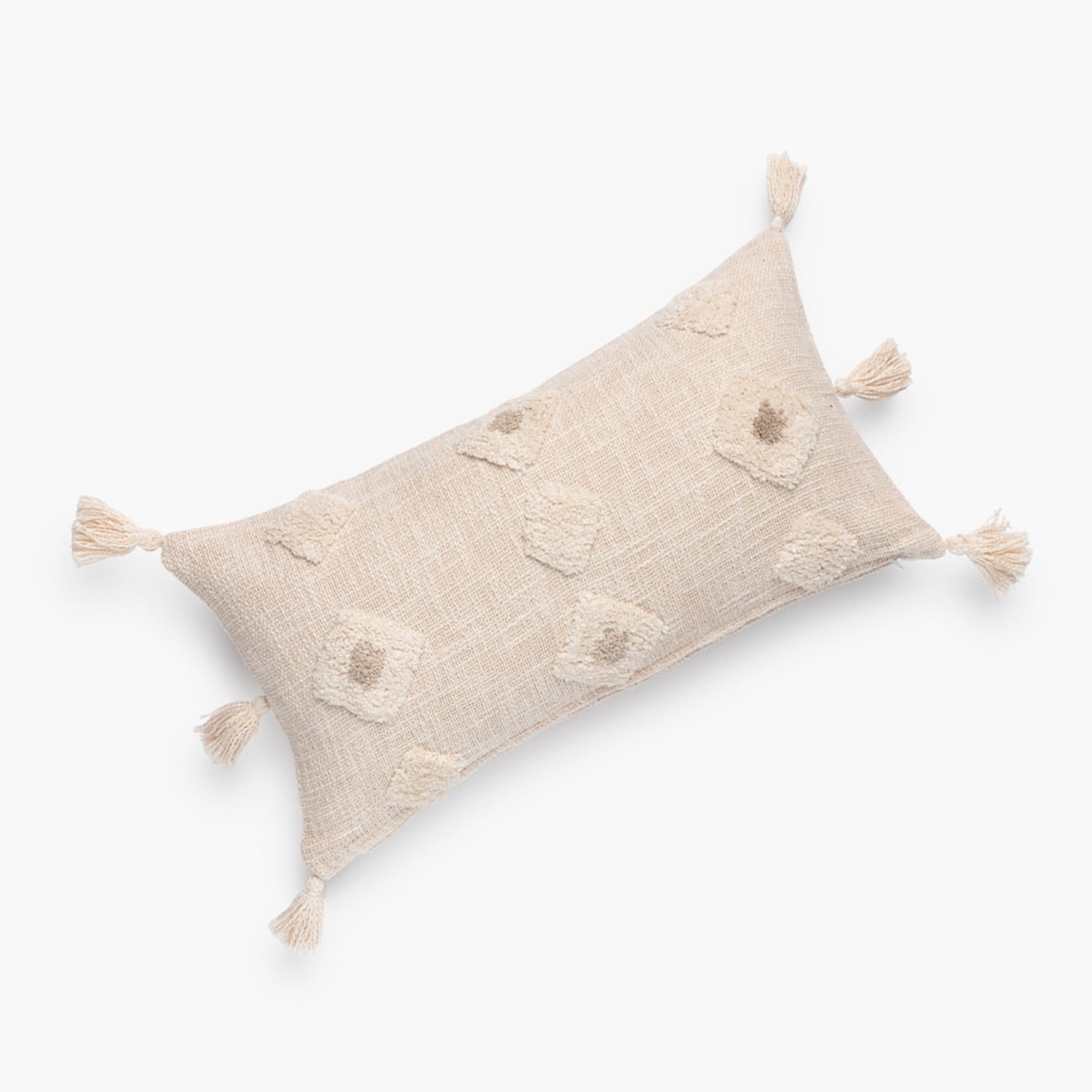 Funda Cojín Gema Crudo 30x60