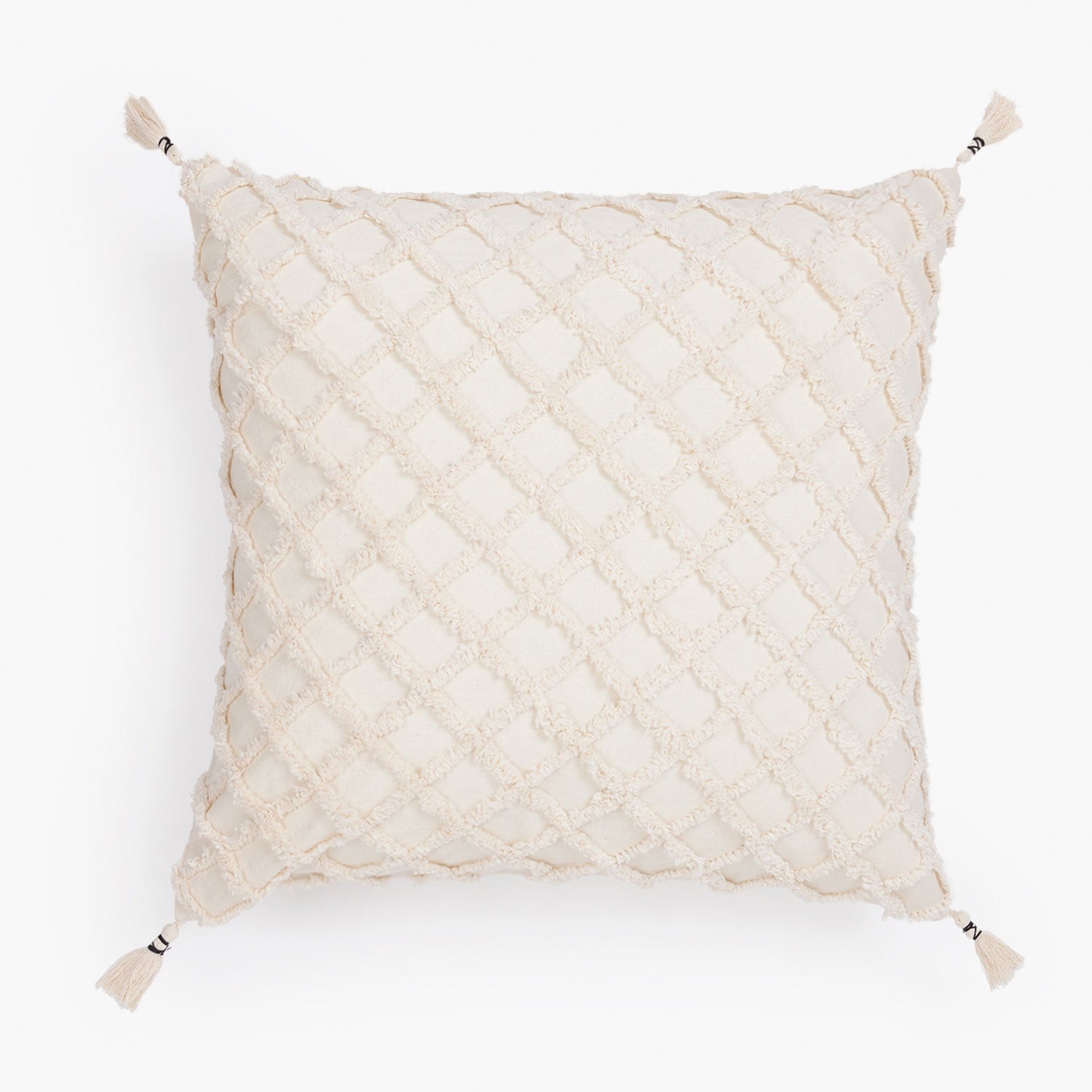 Funda Cojin algodón Royal 60x60 Crudo - Form Design