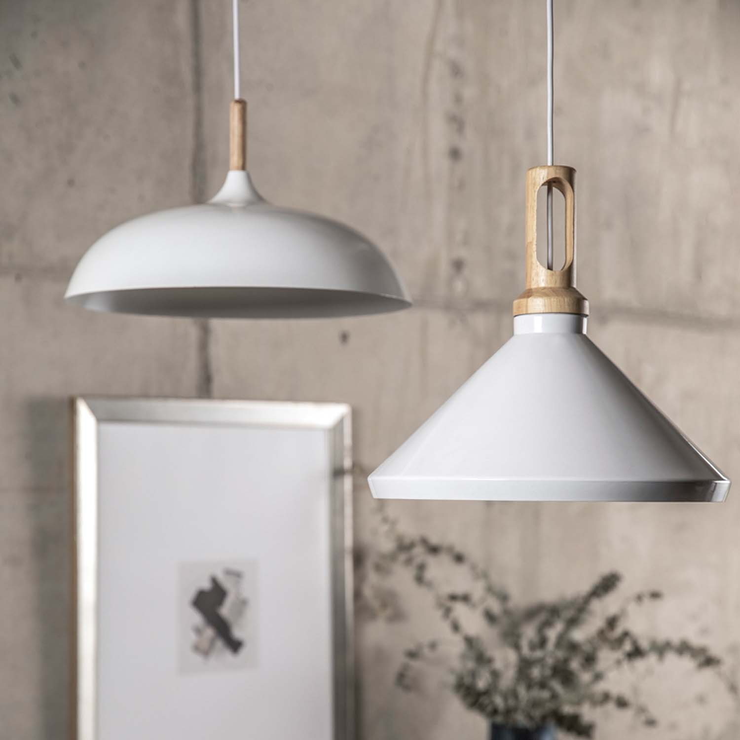 Lámpara de Colgar Mezzo Blanco - Form Design