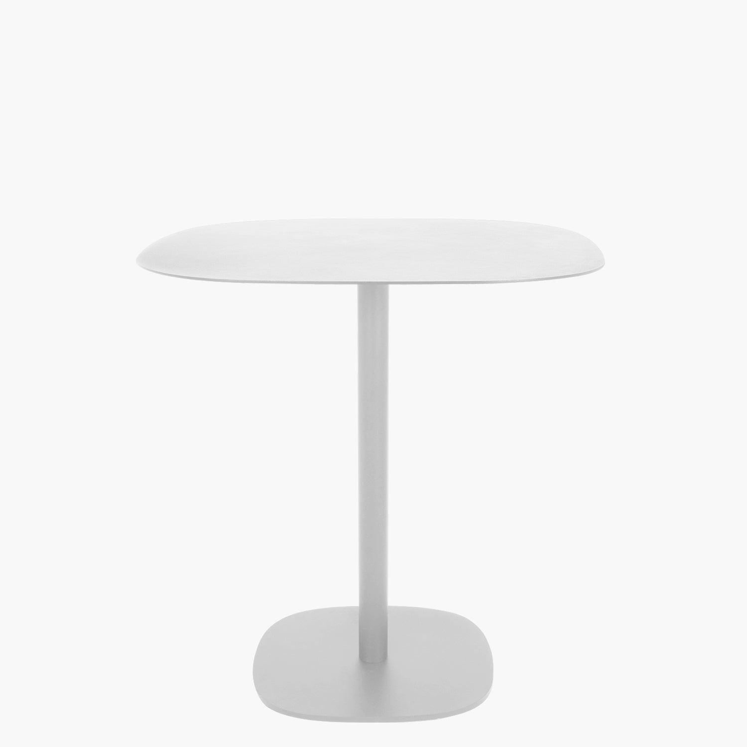Mesa Cuadrada Steel Blanco - Form Design