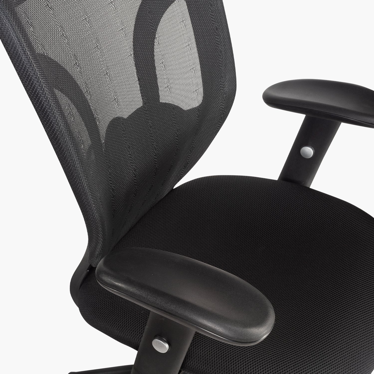 Silla Oficina Black Base Nylon Negro - Form Design