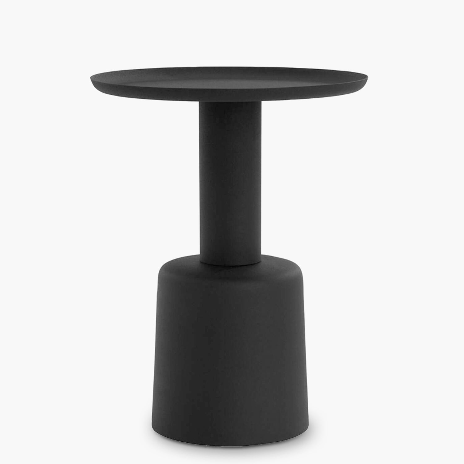 Mesa Lateral Milaki Negro - Form Design