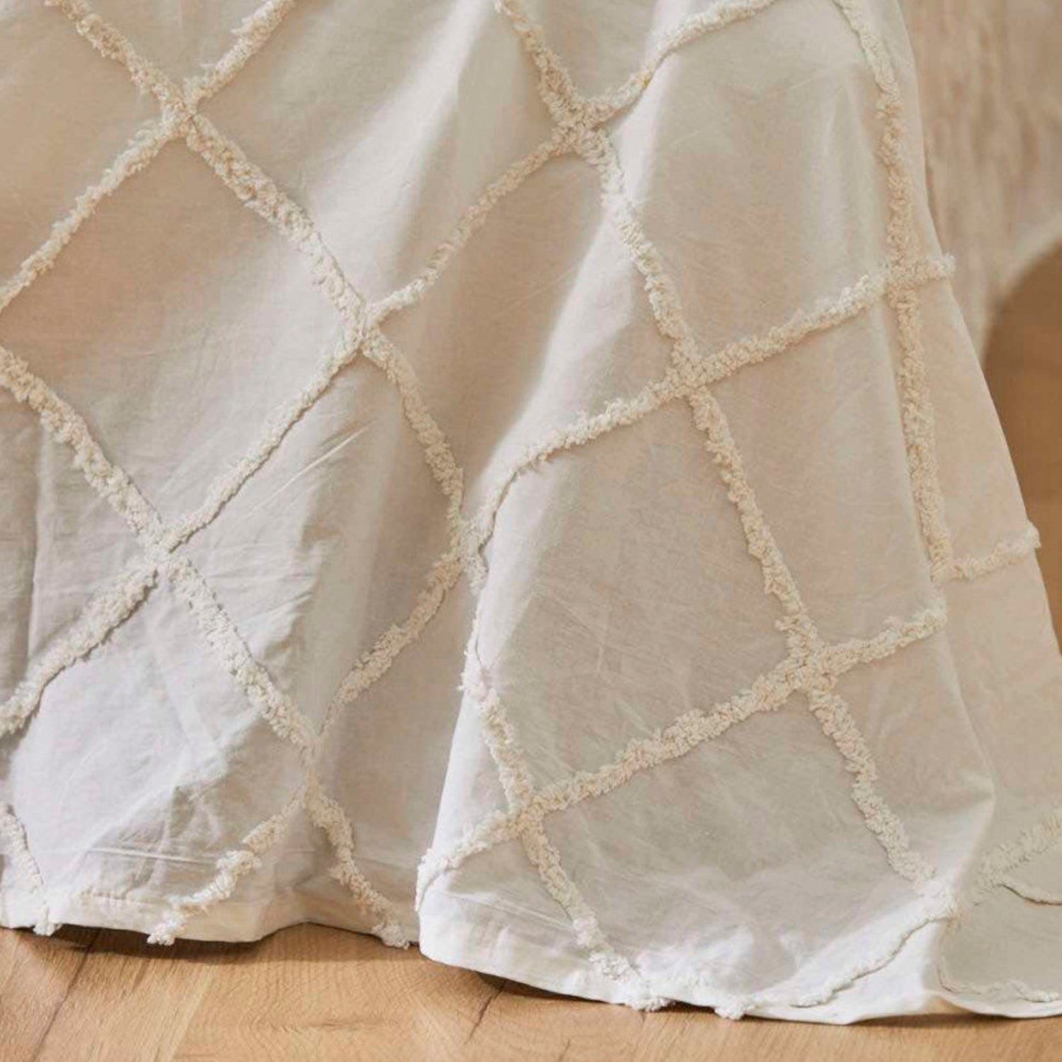 Cubrecama Royal2 270x280 Blanco (cama King o Superking) - Form Design