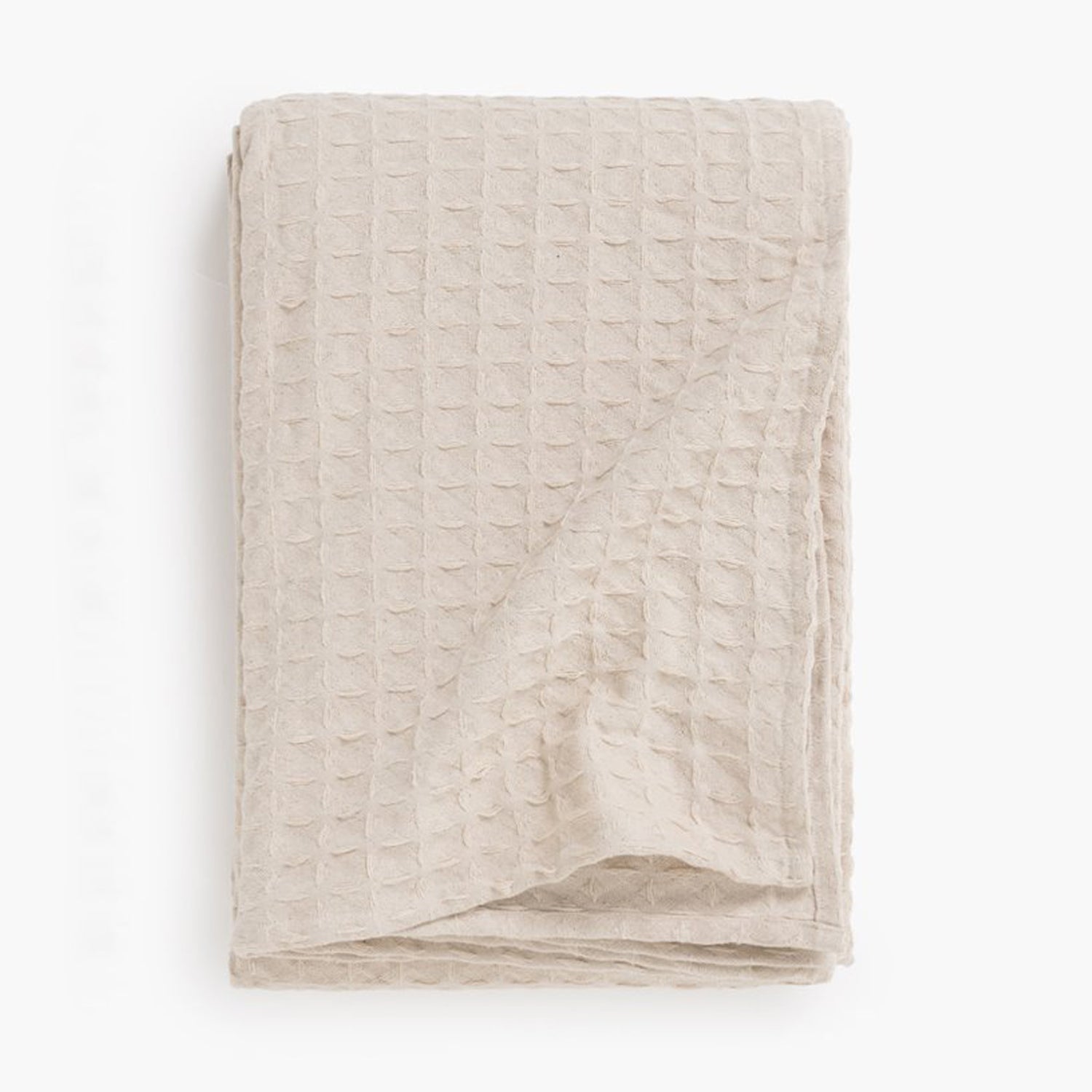 Cubrecama Panal 180x260 Crudo (cama 1 o 1 1/2 plazas) - Form Design