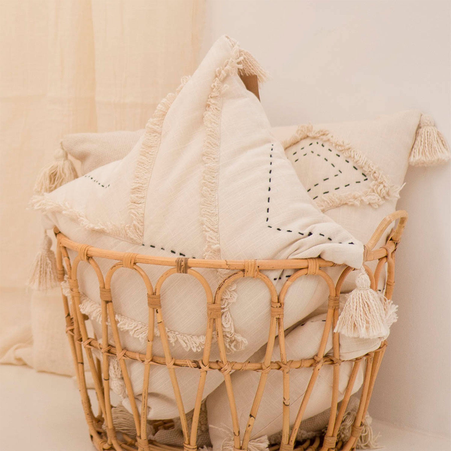 Funda Cojin Algodon Lienzo 30x60 - Form Design