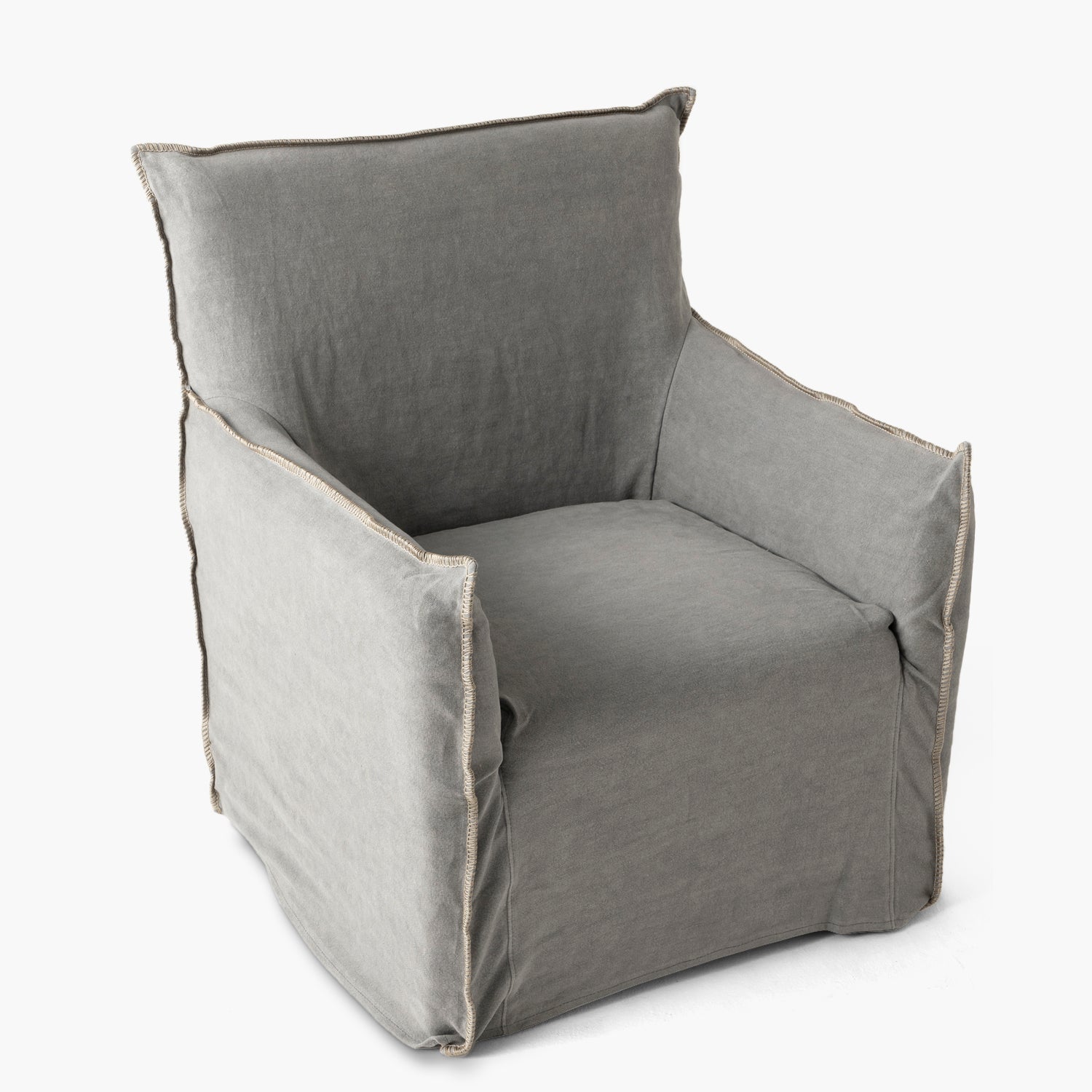 Sitial Tapiz Leonor Gris Oscuro - Form Design