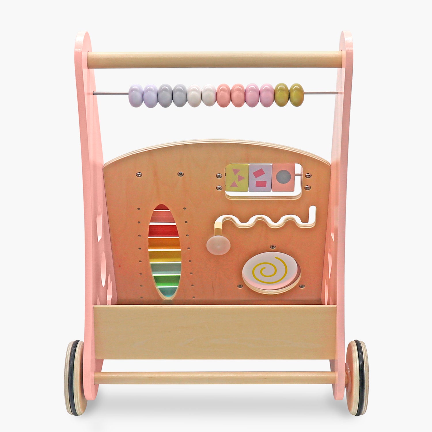 Andador Interactivo Infantil de Madera Martín Rosado - Form Design