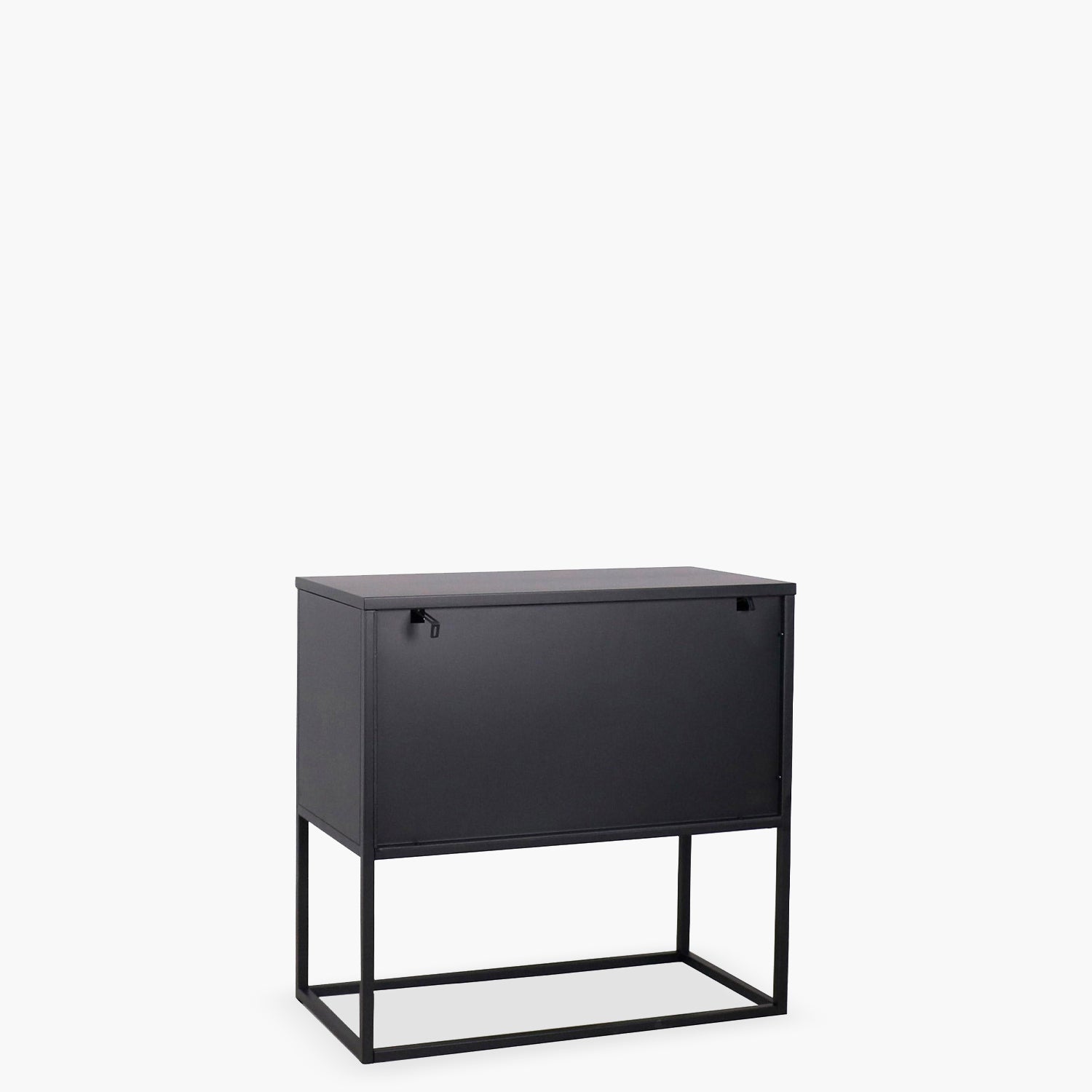 Arrimo medio Newton 2 puertas Negro - Form Design