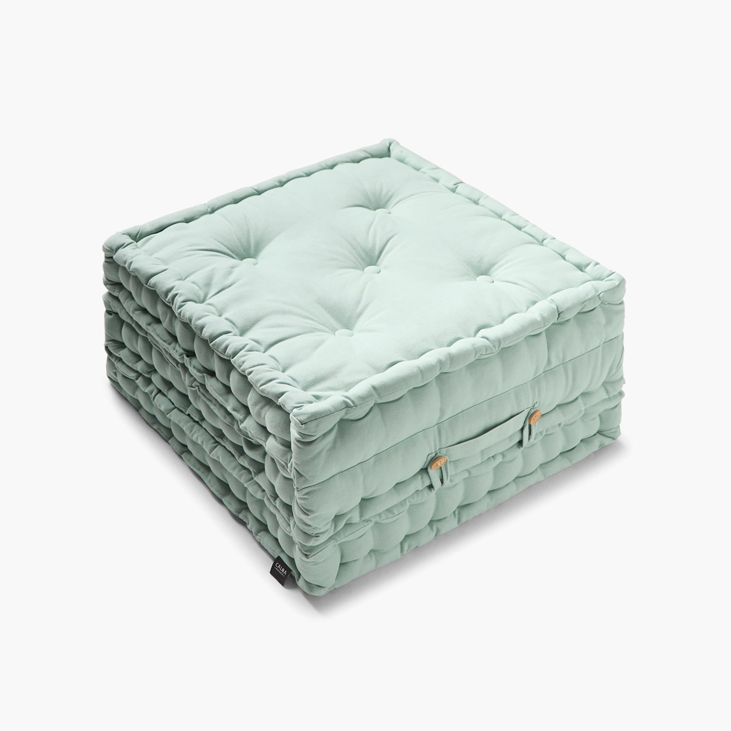 Cojin de Suelo Gavema 60x60x10(x3) Verde Claro - Form Design