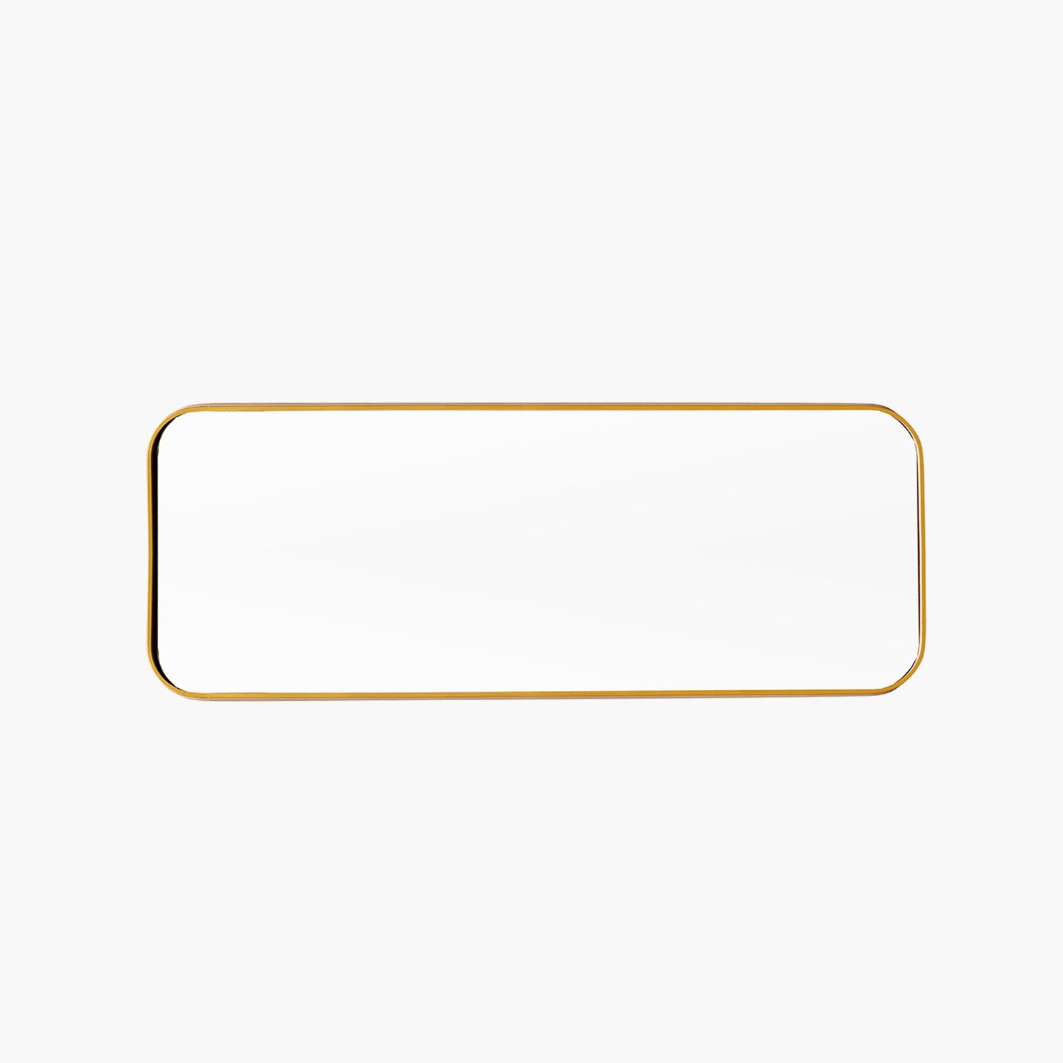 Espejo Lugano rectangular Dorado - Form Design