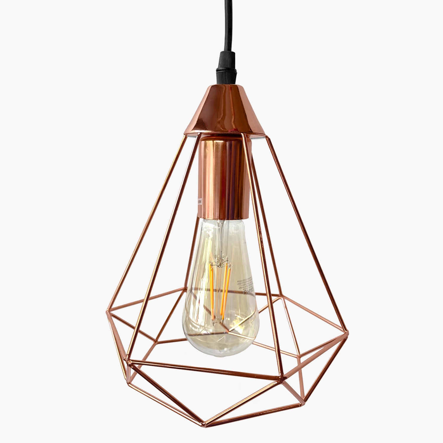 Lámpara de Colgar Elayne Golden Rose - Form Design