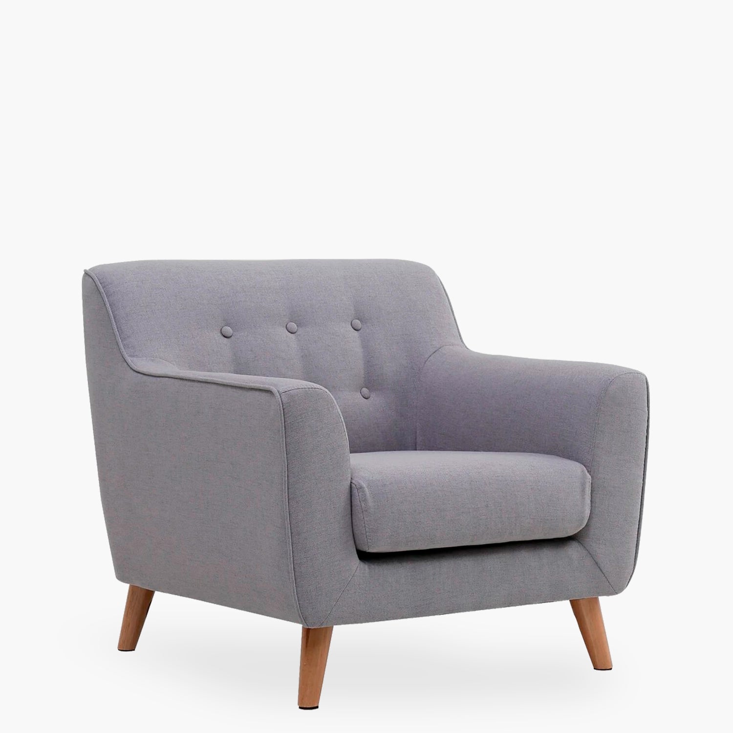 Sillón Siena 1C acero - Form Design