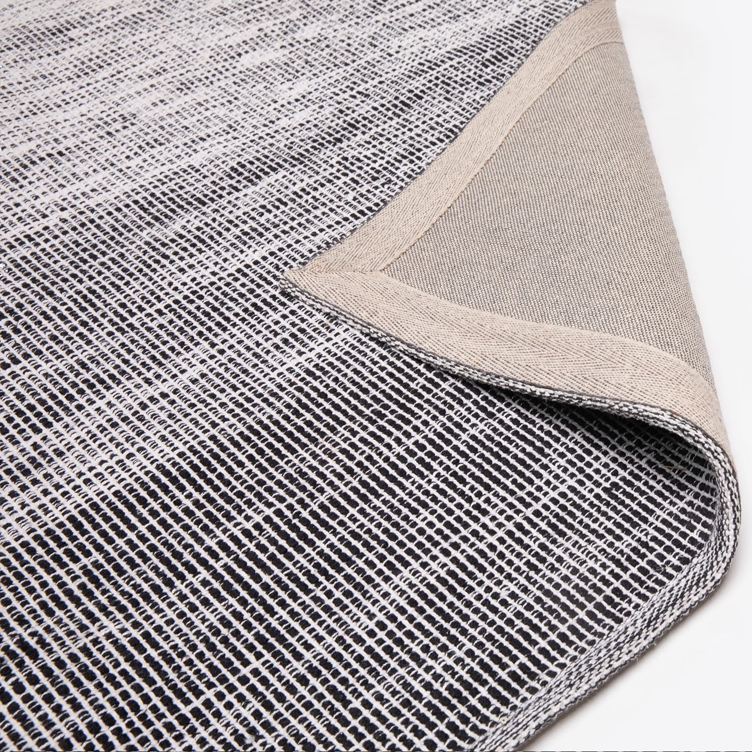 Alfombra Algodon Cairo 300x400 Negro - Form Design