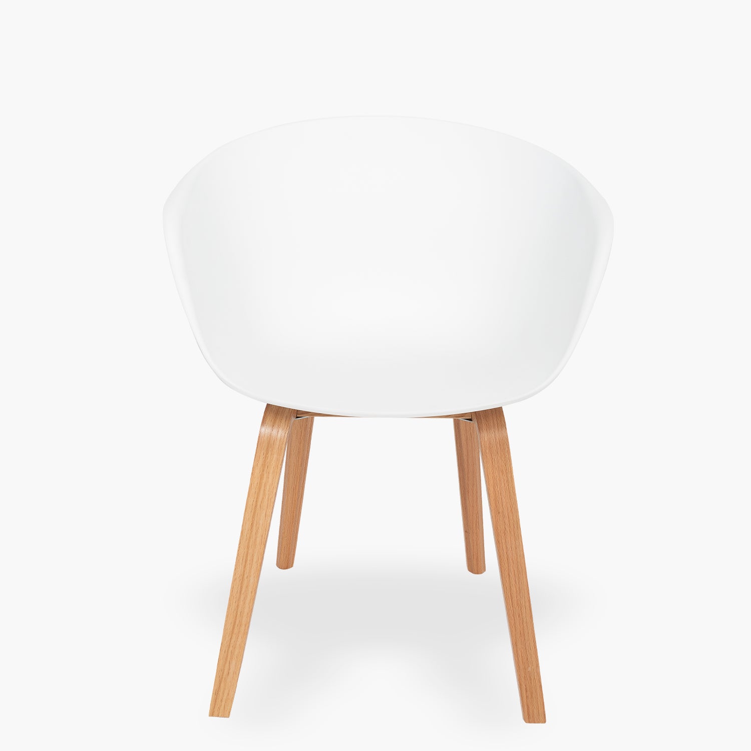 Silla Gaudí PP Base Madera Blanco - Form Design