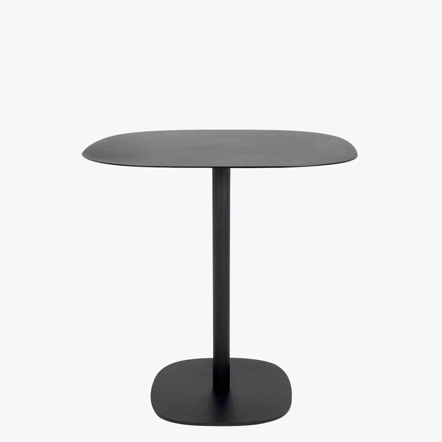 Mesa Cuadrada Steel Negra - Form Design