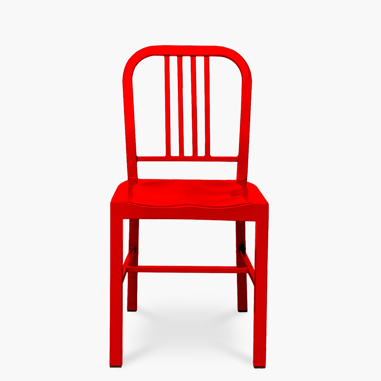 Silla Metálica Navy Rojo - Form Design