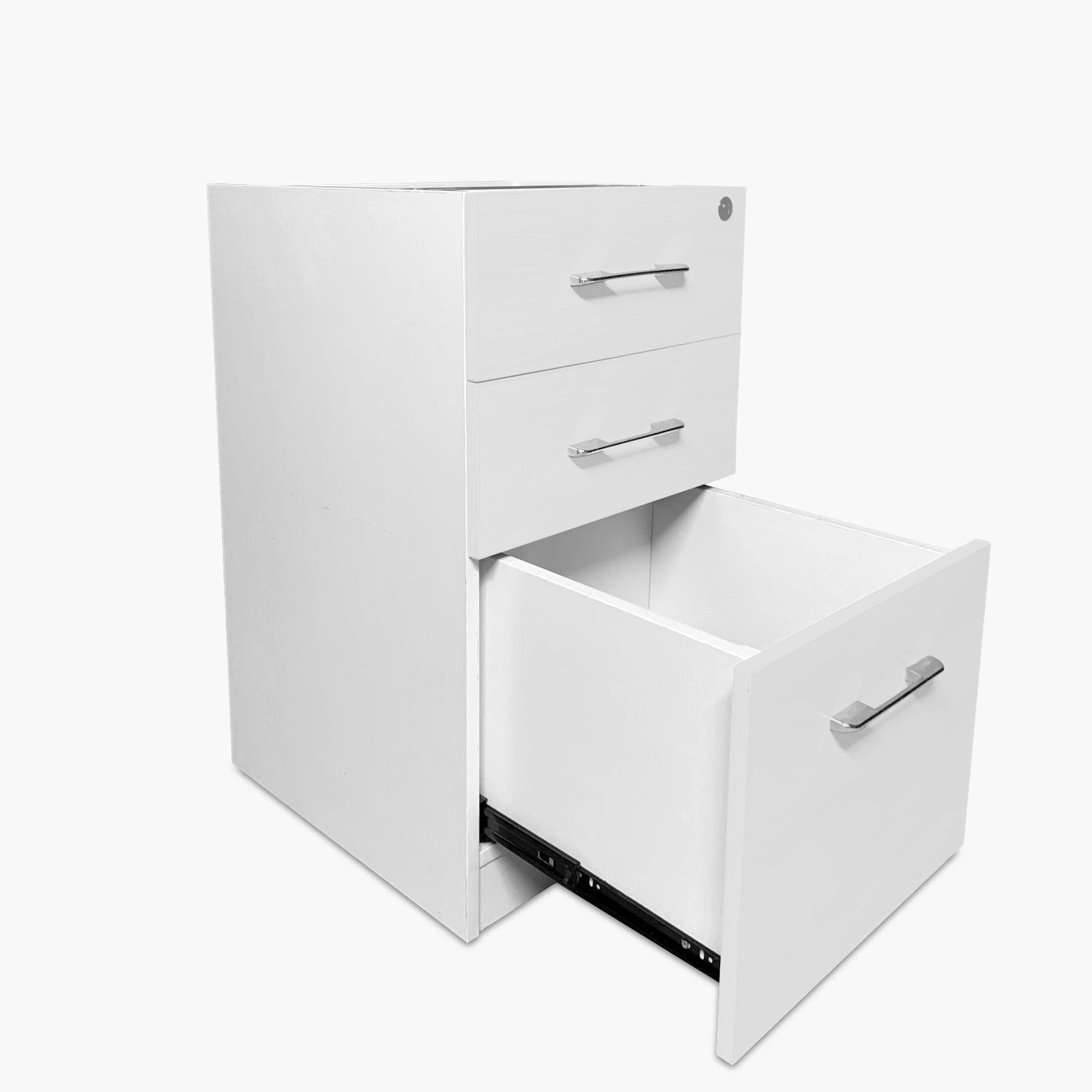 Cajonera Melamina Pedestal Blanco - Form Design