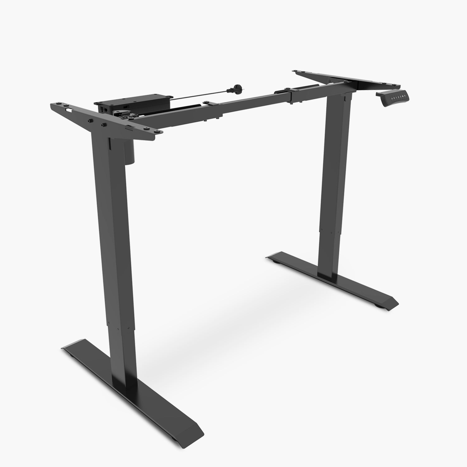 Base Acero Cosmo 120-160 Eléctrico Gris - Form Design