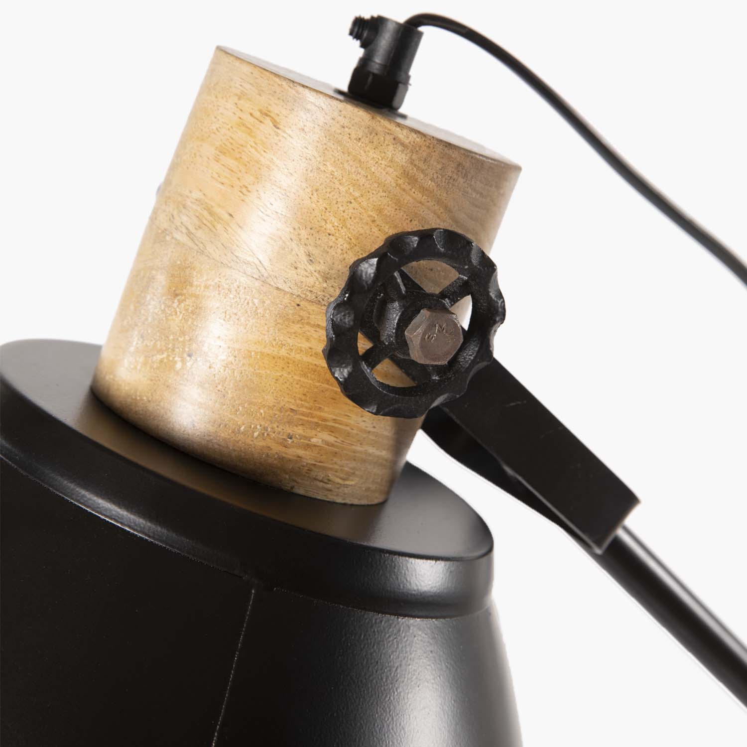 Lámpara de Pie Maira Negro