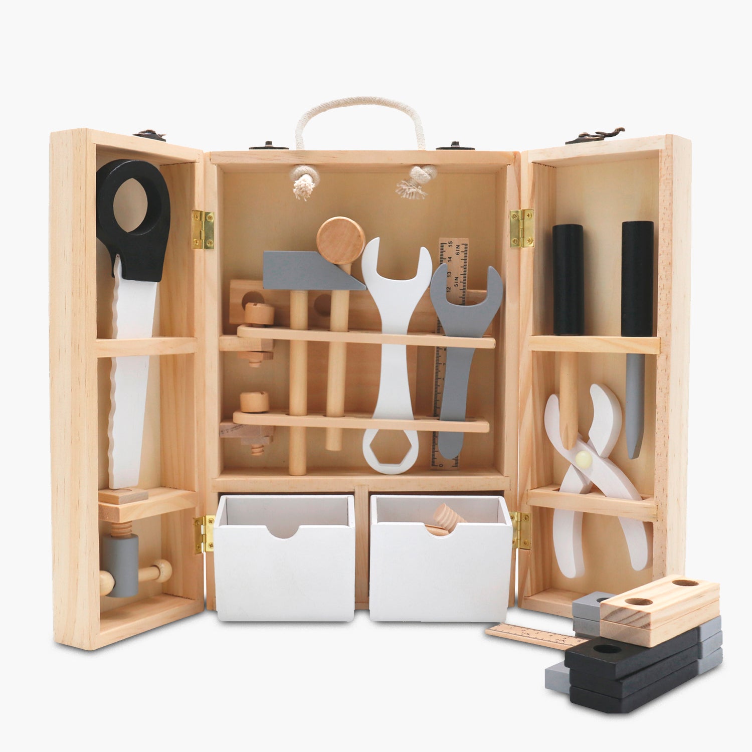 Maleta de Herramientas Infantil de Madera Bob Multicolor - Form Design