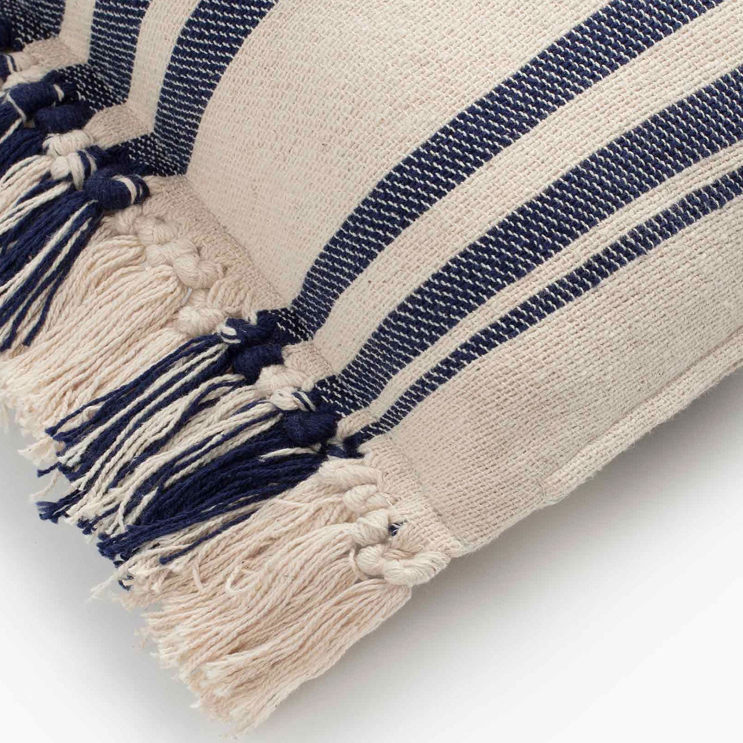 Funda Cojin Algodon Juarez 60x60 Azul